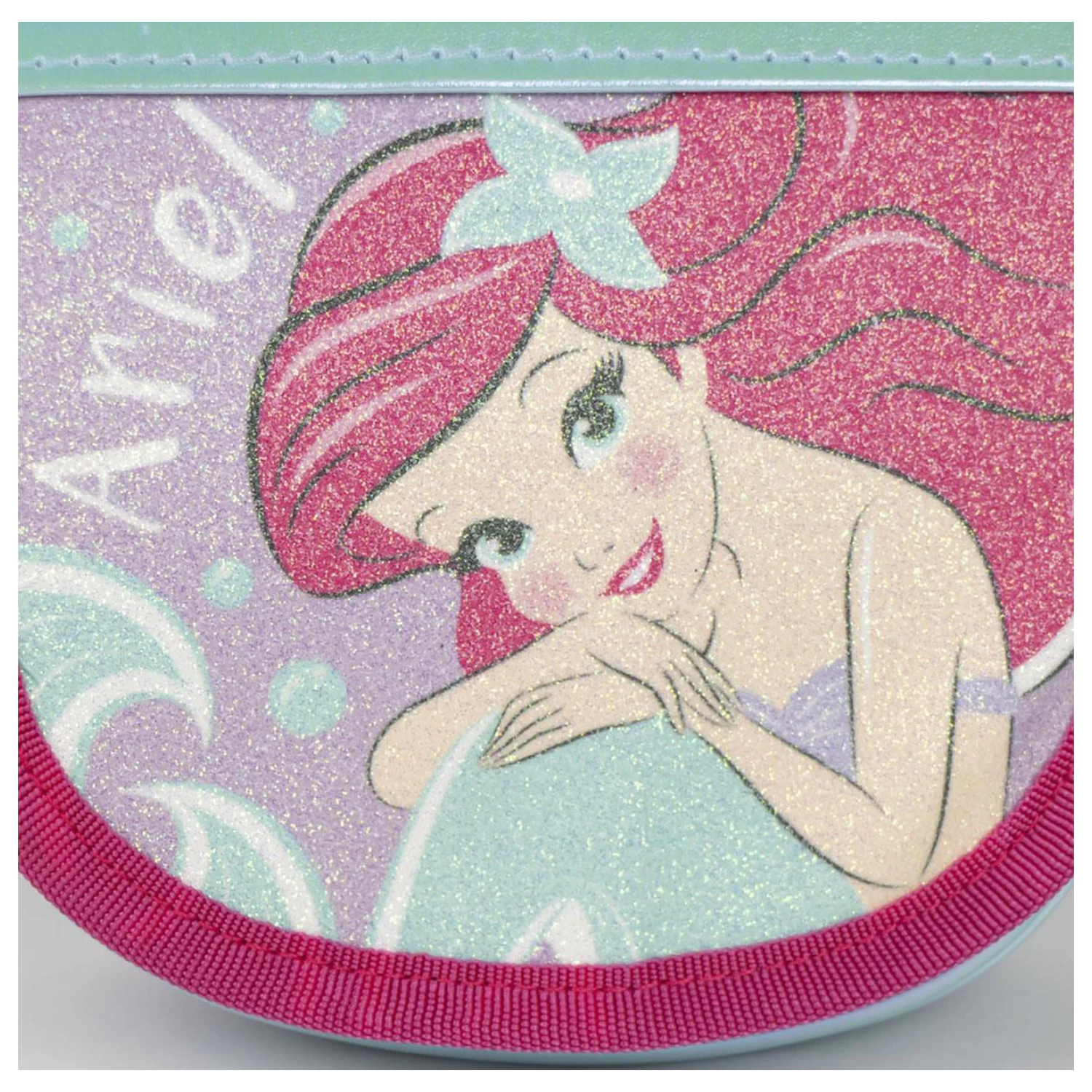 Disney Princess Ariel Glitter Crossbody taška přes rameno fotografii produktu