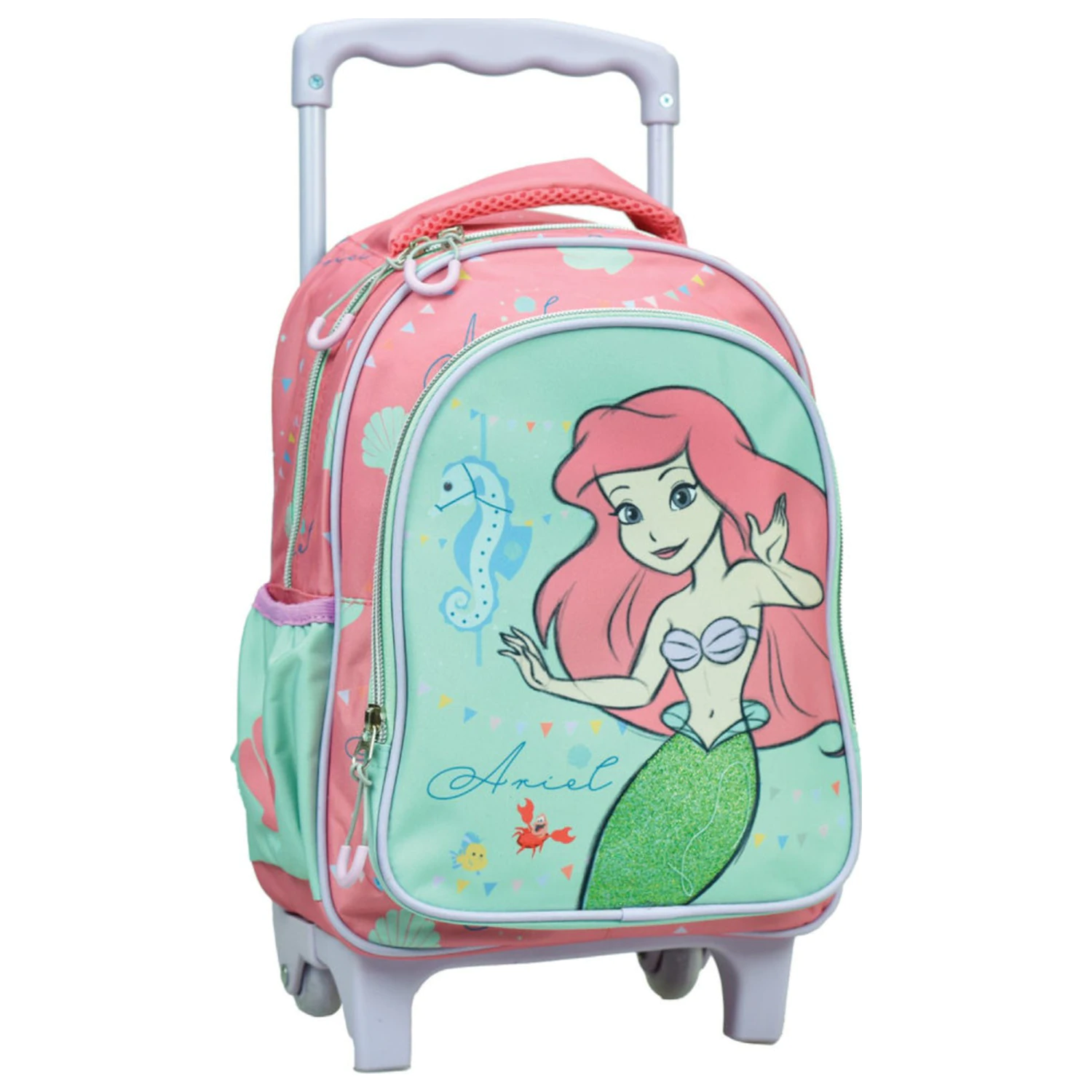 Disney Princesses Ariel Předškolní batoh na kolečkách, taška 30 cm fotografii produktu