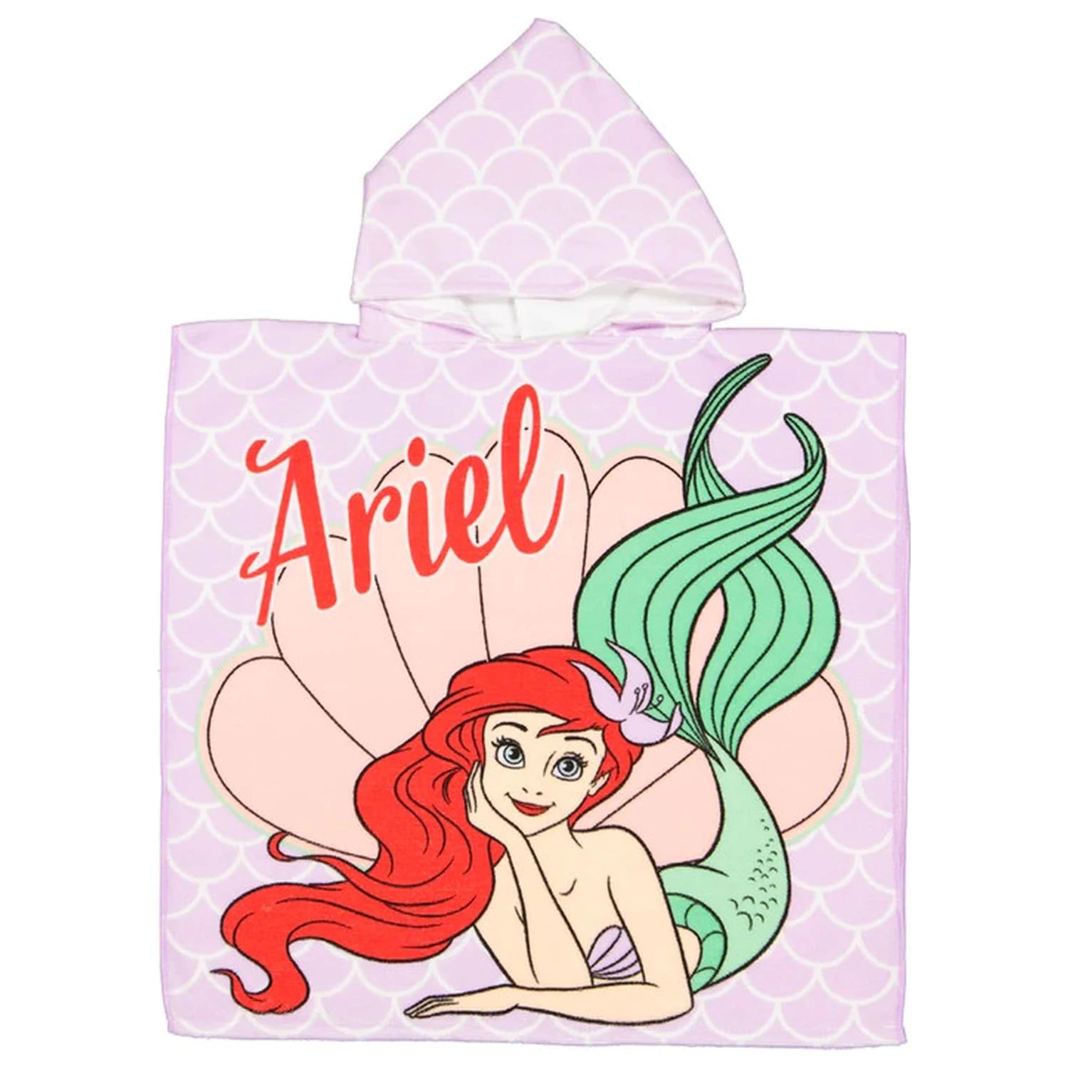 Disney Princess Ariel plážová osuška pončo fotografii produktu