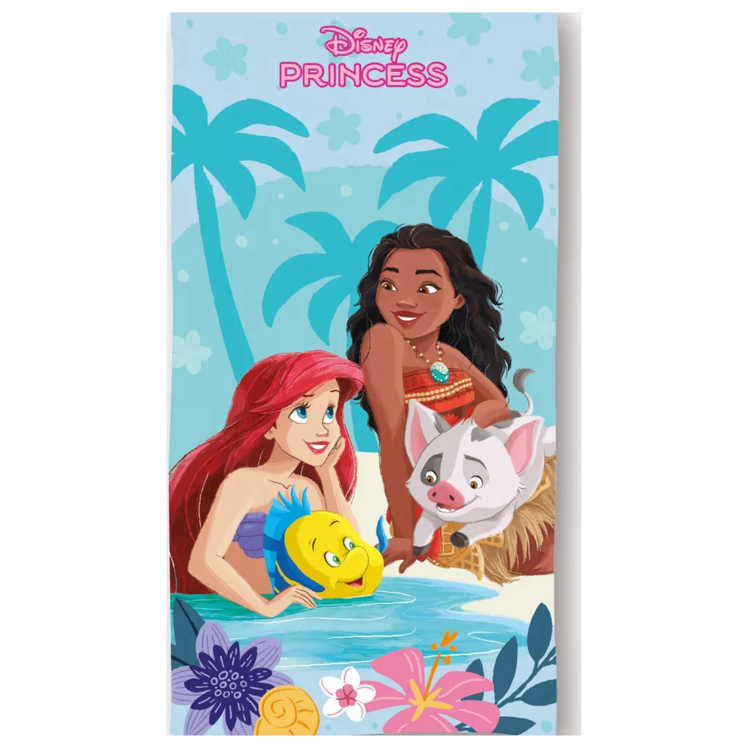 Disney Princesses plážový ručník 70x140cm fotografii produktu