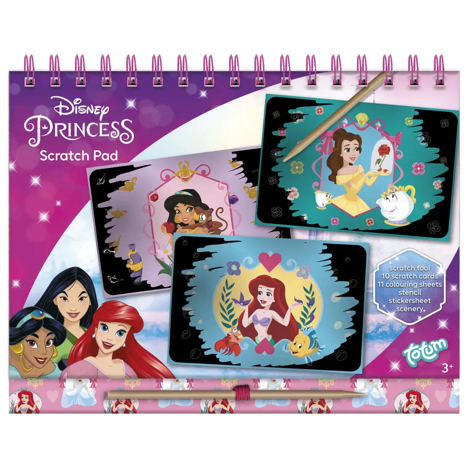 Disney Princess Sada krásného stíracího umění a aktivit fotografii produktu
