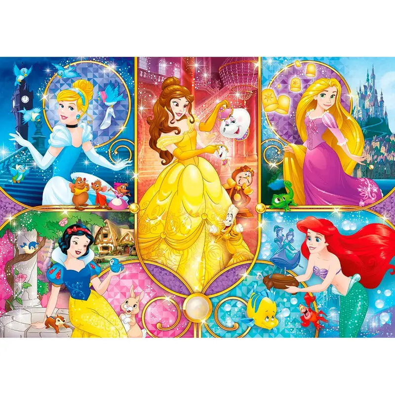 Disney Princess Brilliant puzzle 104 dílků fotografii produktu