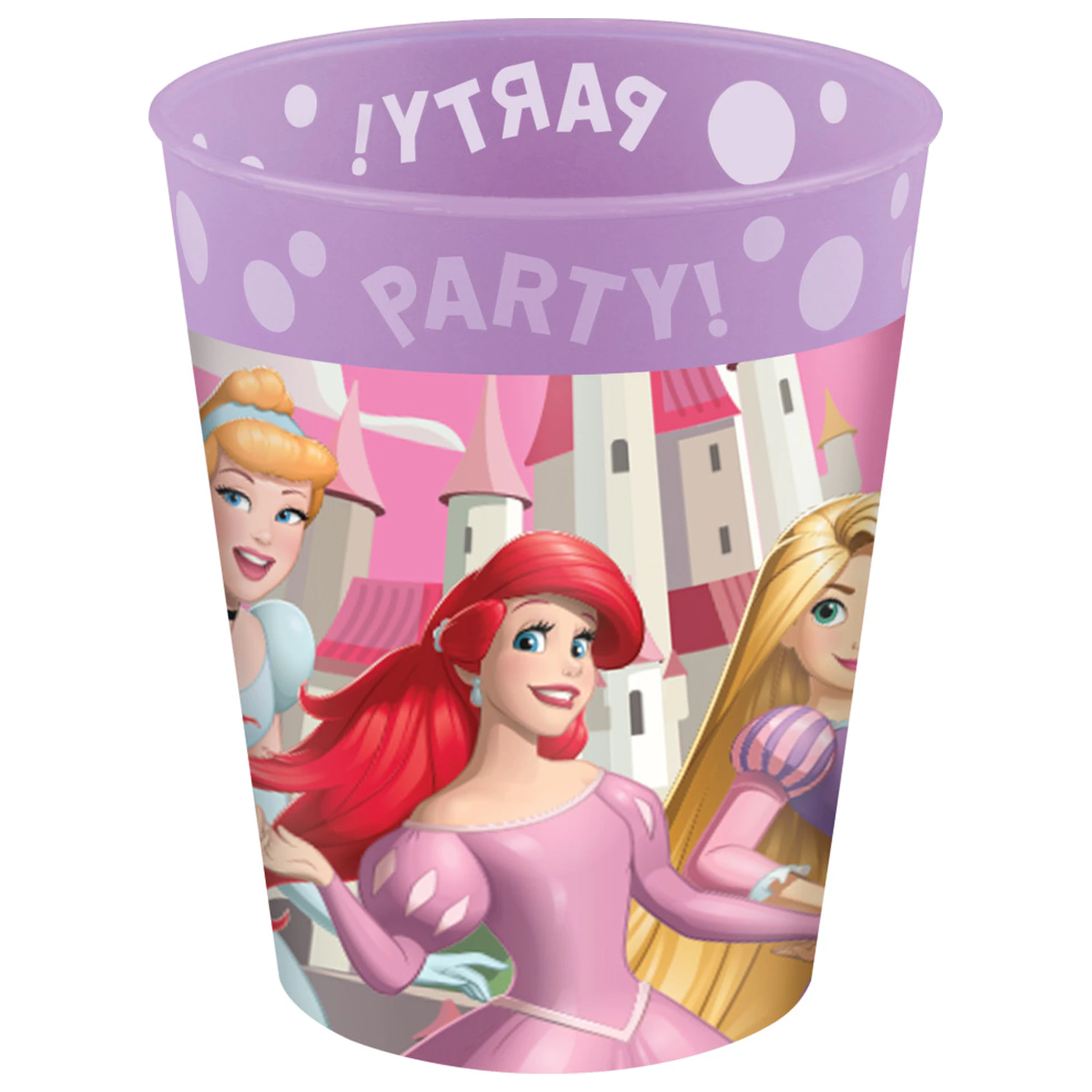 Disney Princesses Create Your World micro prémiová plastová sada 4 kelímků, 250 ml fotografii produktu