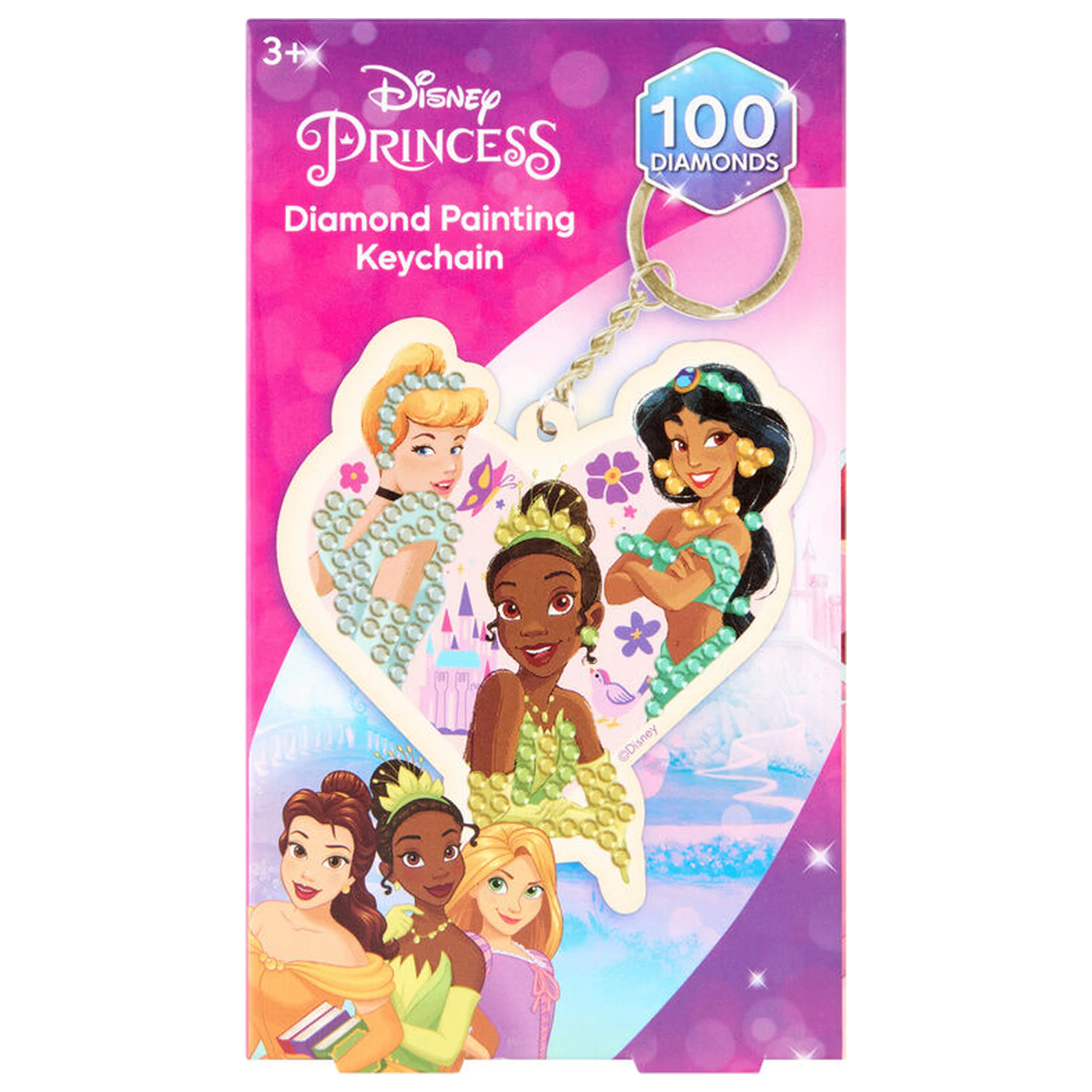 Sada na výrobu Disney Princess diamantové klíčenky fotografii produktu