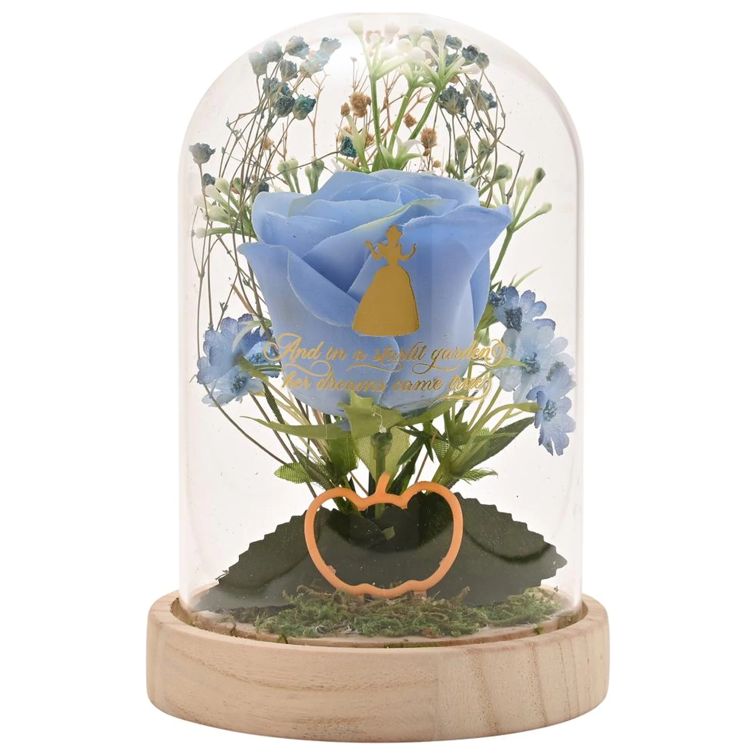 Disney Princess Cinderella Květinová Cloche s neonovým světlem fotografii produktu