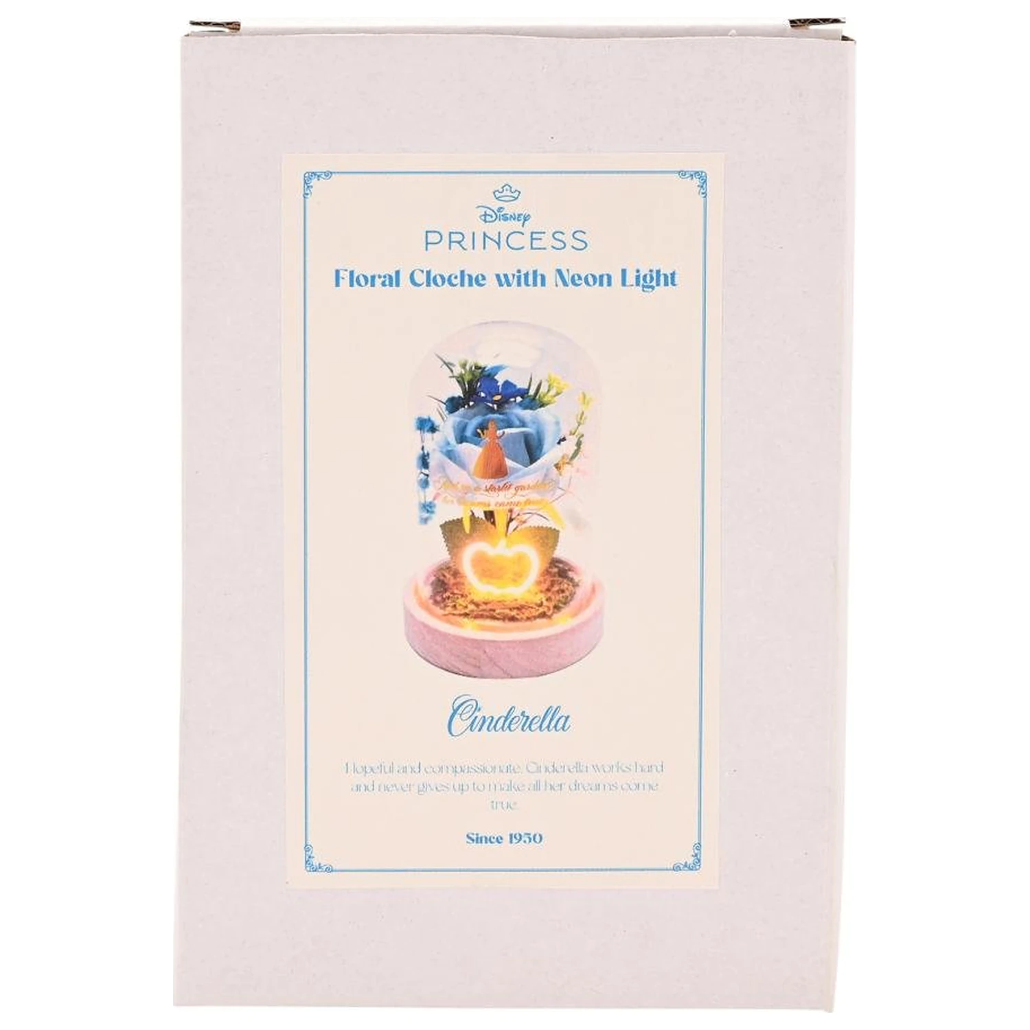 Disney Princess Cinderella Květinová Cloche s neonovým světlem fotografii produktu