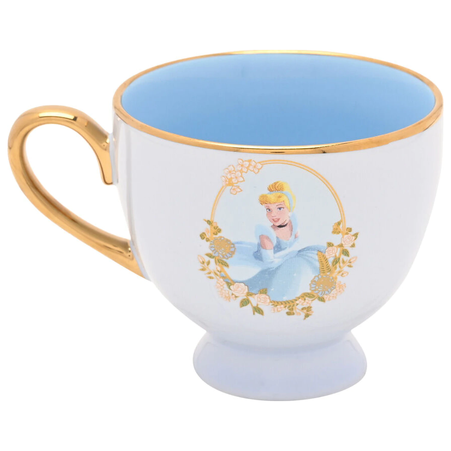 Disney Princess Cinderella šálek a podšálek na čaj fotografii produktu
