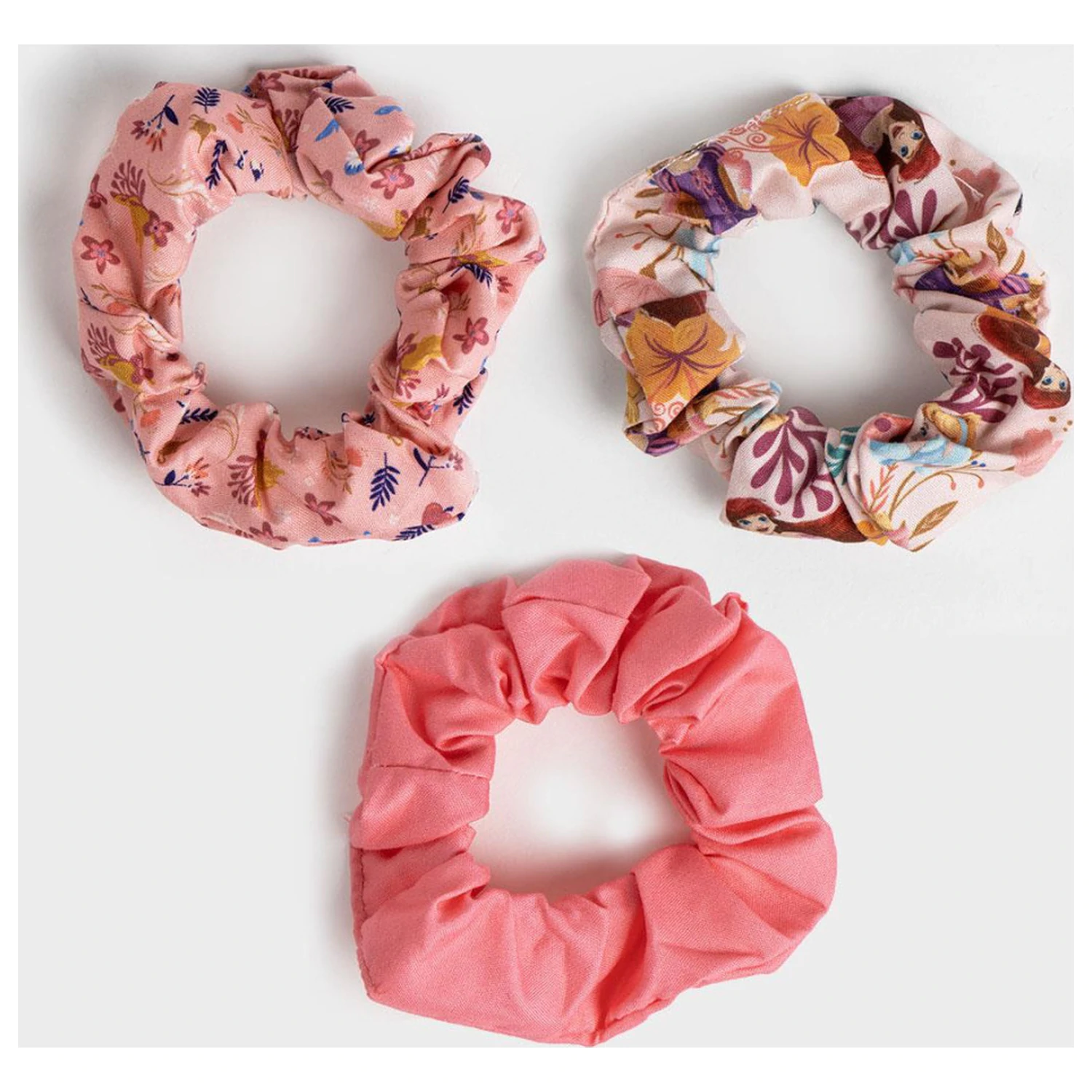 Disney Princess Heart Gumičky do vlasů, sada 3 kusů fotografii produktu