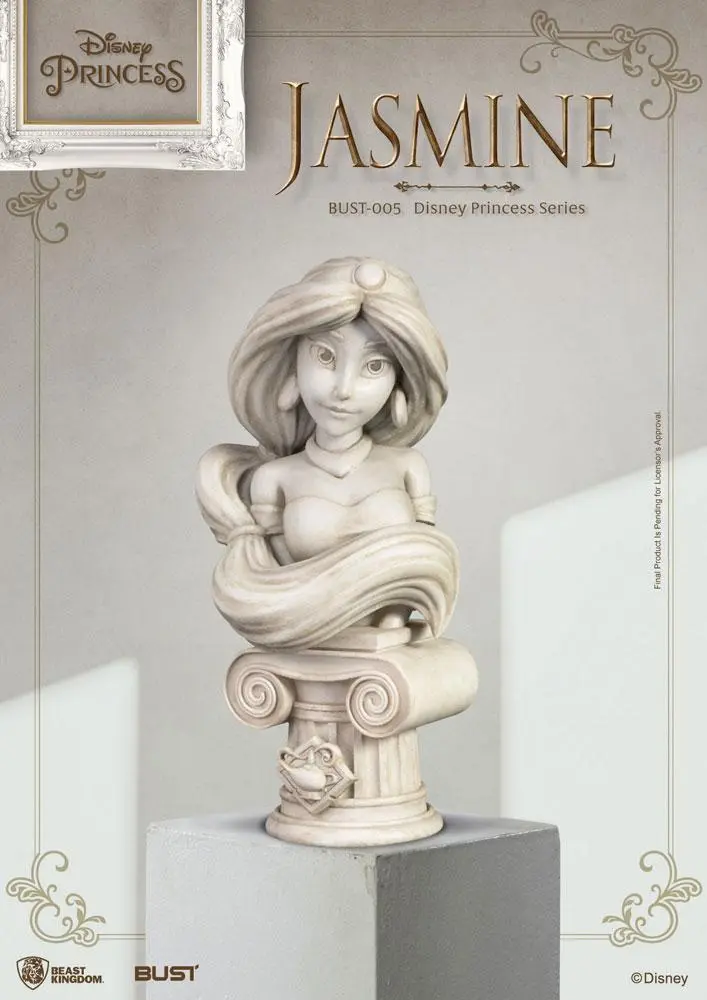 Disney Princess Series PVC busta Jasmine 15 cm fotografii produktu