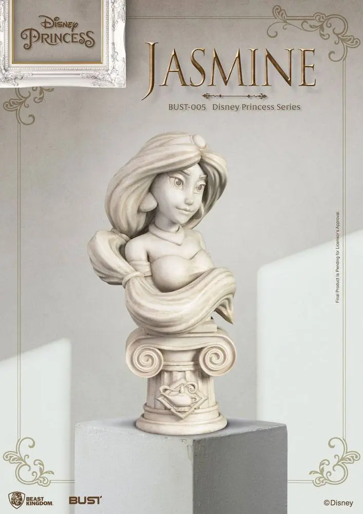 Disney Princess Series PVC busta Jasmine 15 cm fotografii produktu