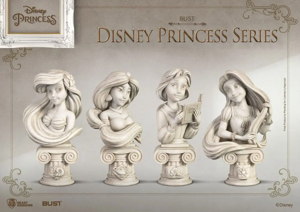 Disney Princess Series PVC busta Jasmine 15 cm fotografii produktu