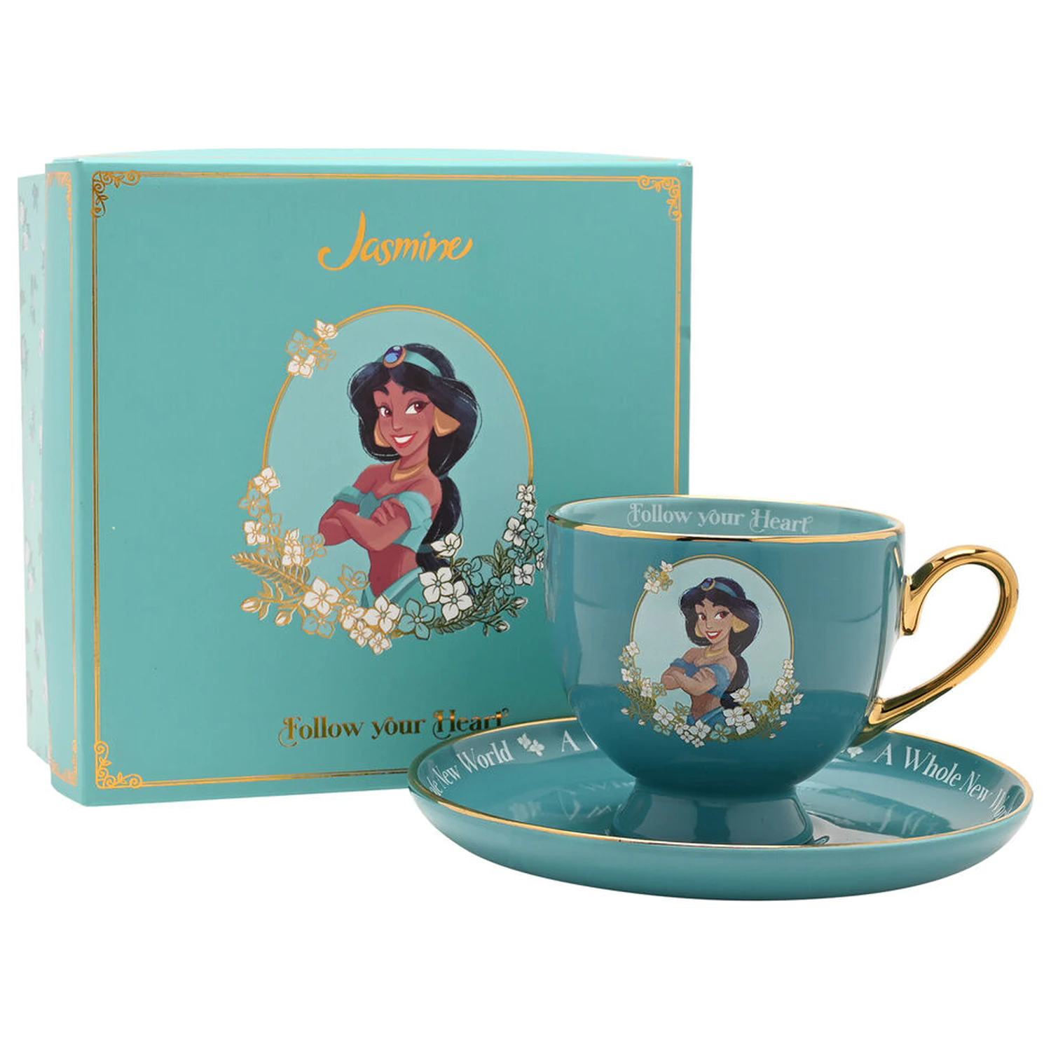 Disney Princess Jasmine čajový šálek a podšálek fotografii produktu
