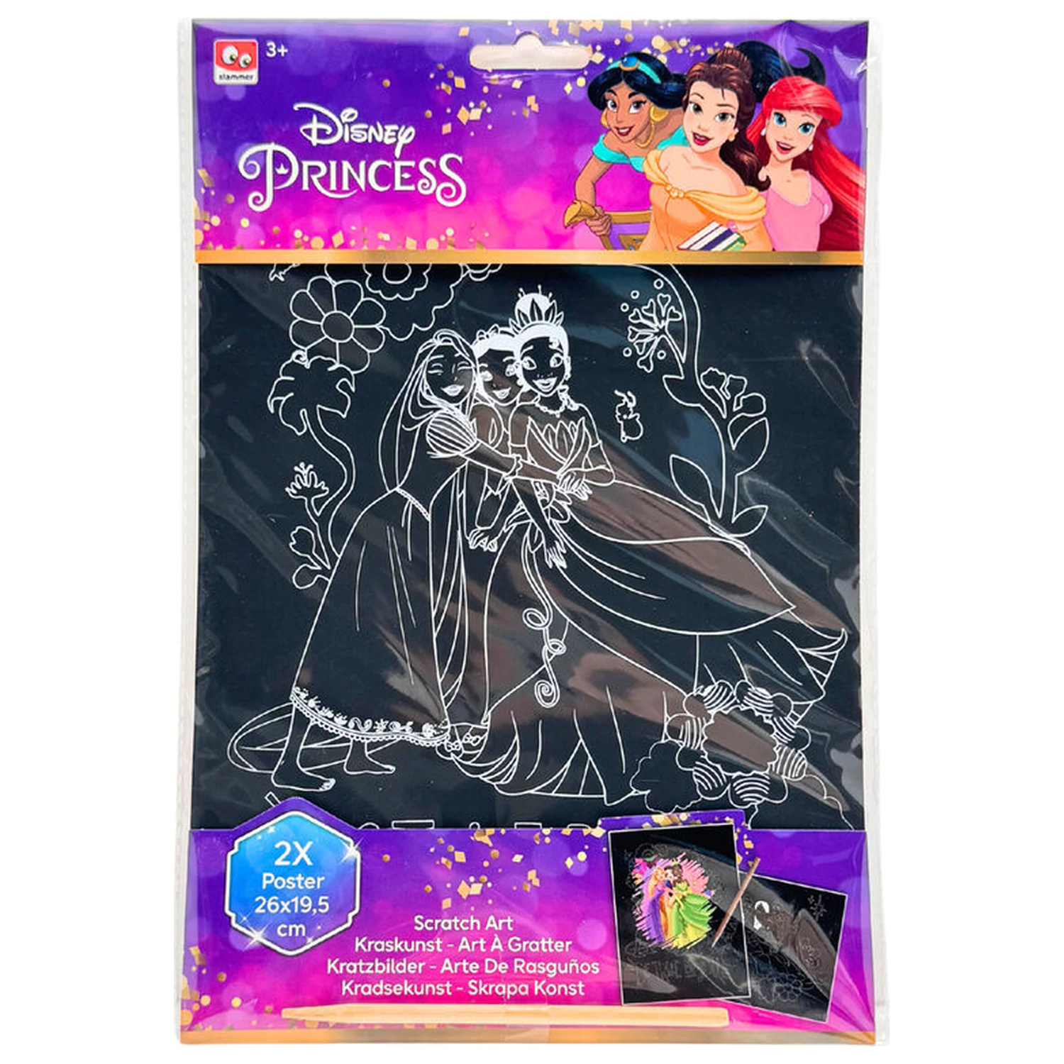 Disney Princess stírací sada fotografii produktu