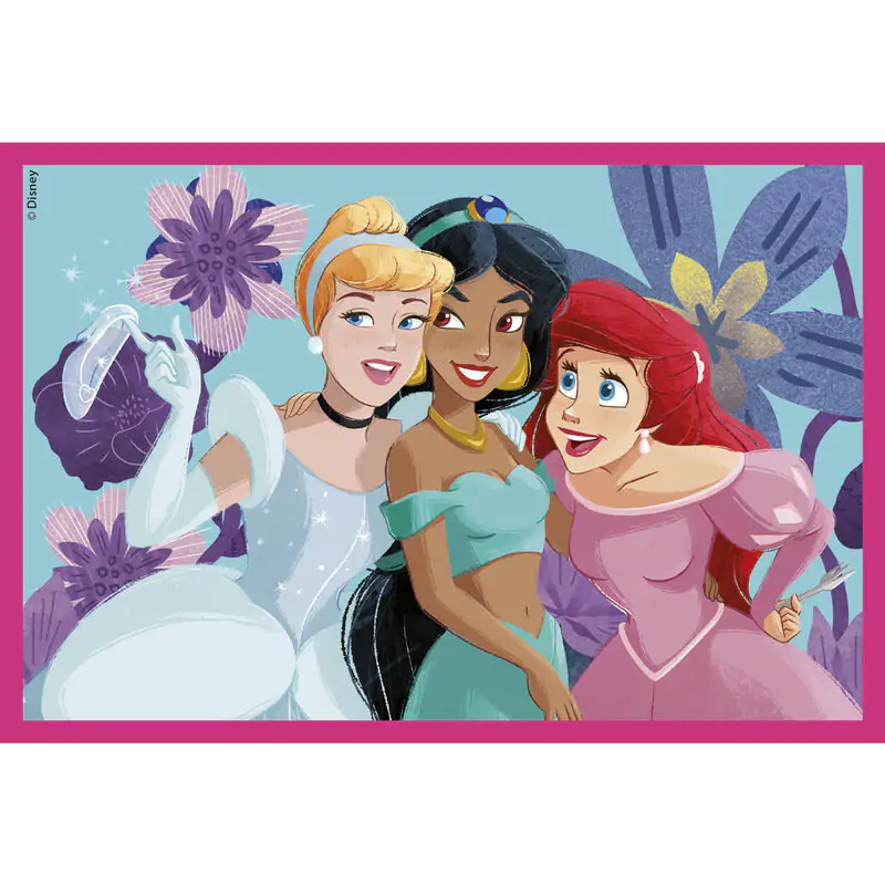 Disney Princess krychlové puzzle 6 ks fotografii produktu