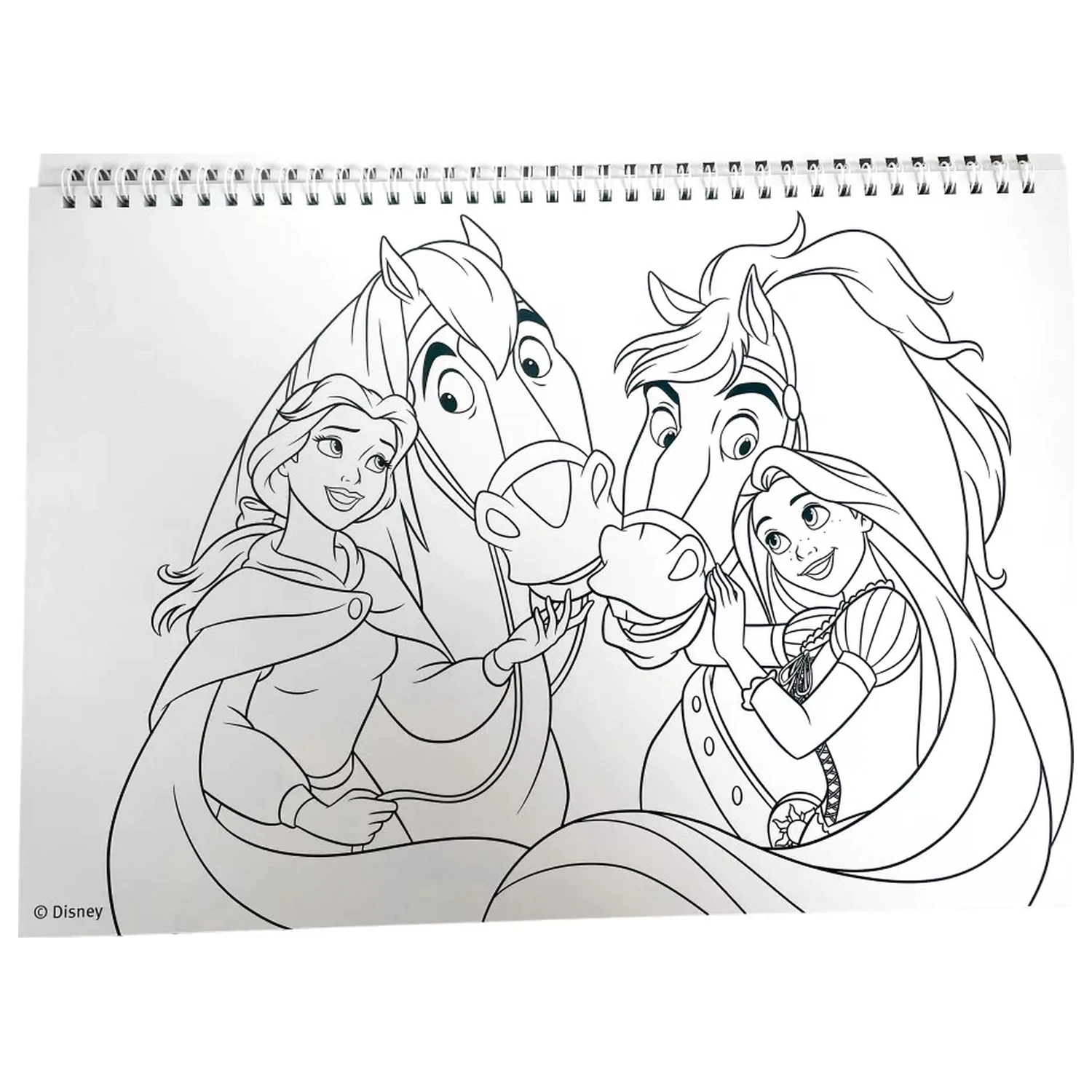 Disney Princesses Life A/4 spirálový skicák 40 listů s nálepkami fotografii produktu