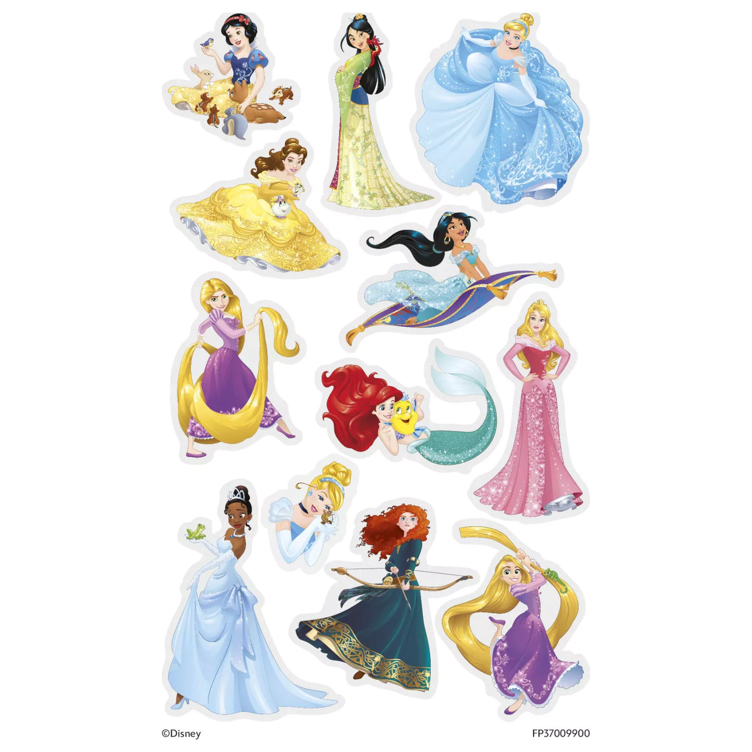 Disney Princesses Magic Tetování 12 kusů fotografii produktu