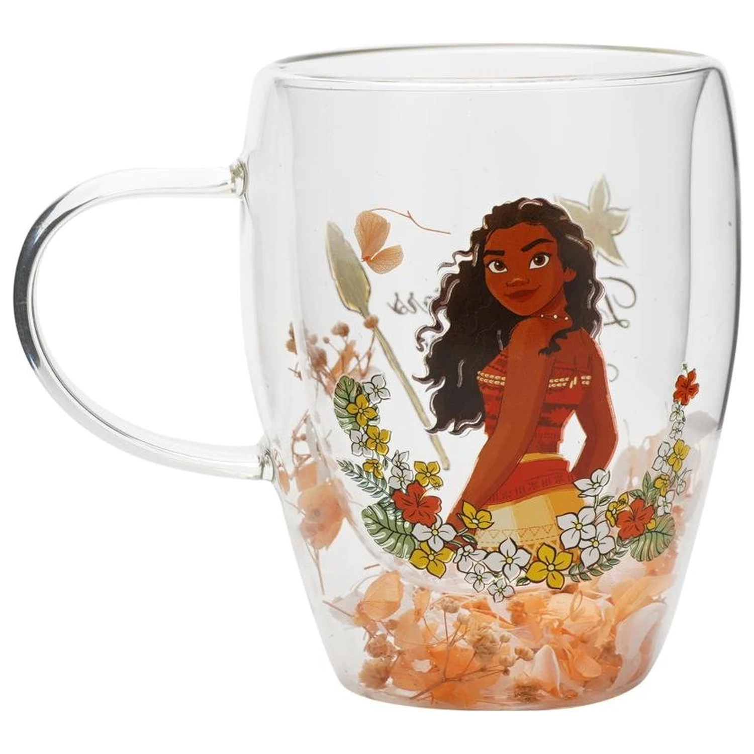 Disney Princess Moana sklenice se sušenými květinami 300 ml fotografii produktu