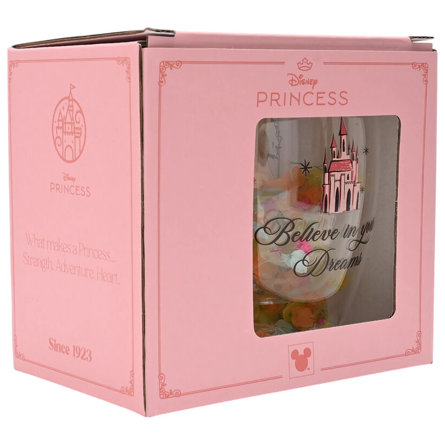 Disney Princess Princeznovská sklenice se sušenými květinami 300 ml fotografii produktu