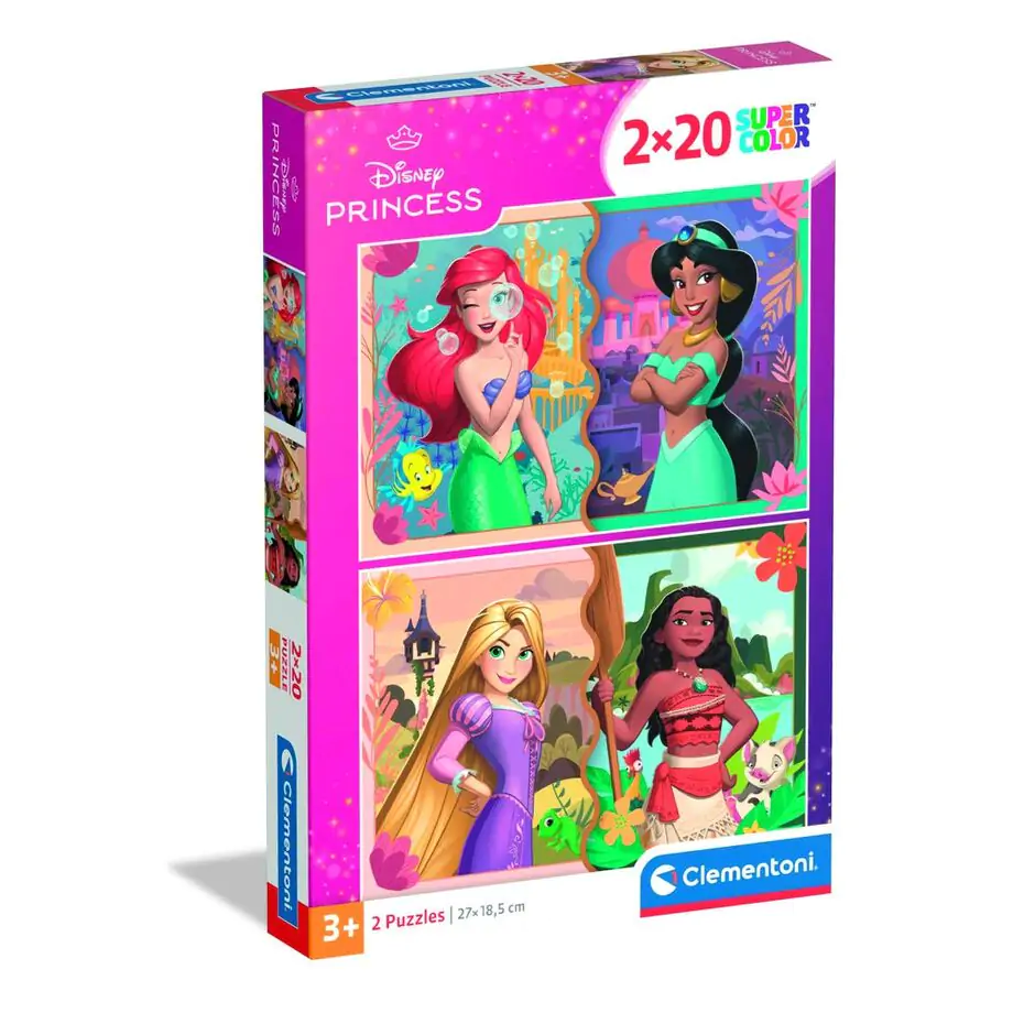 Puzzle Disney Princezny 2x20 dílků fotografii produktu