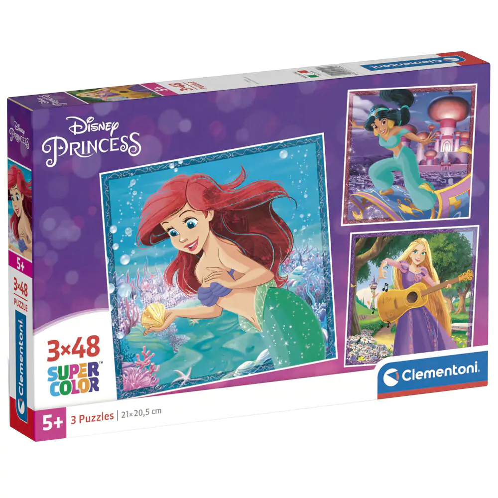 Disney Princess puzzle 3x48 dílků fotografii produktu