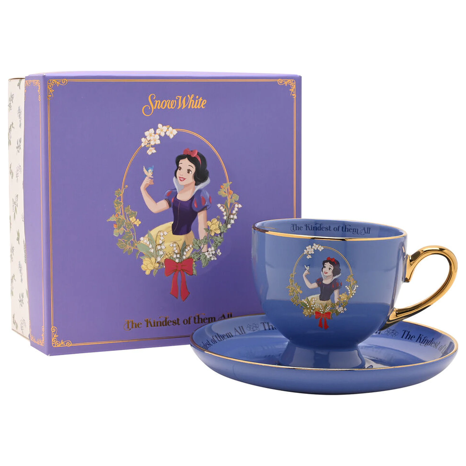 Disney Princess Sněhurka šálek na čaj a podšálek fotografii produktu