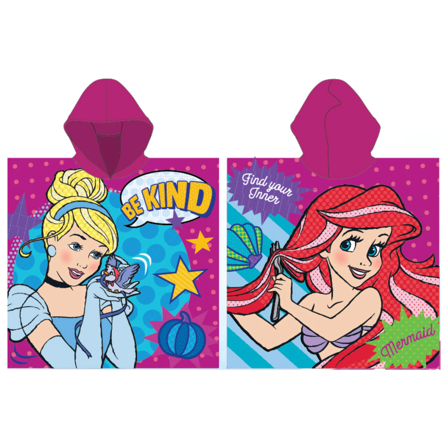 Disney Princesses Story plážový ručník poncho fotografii produktu
