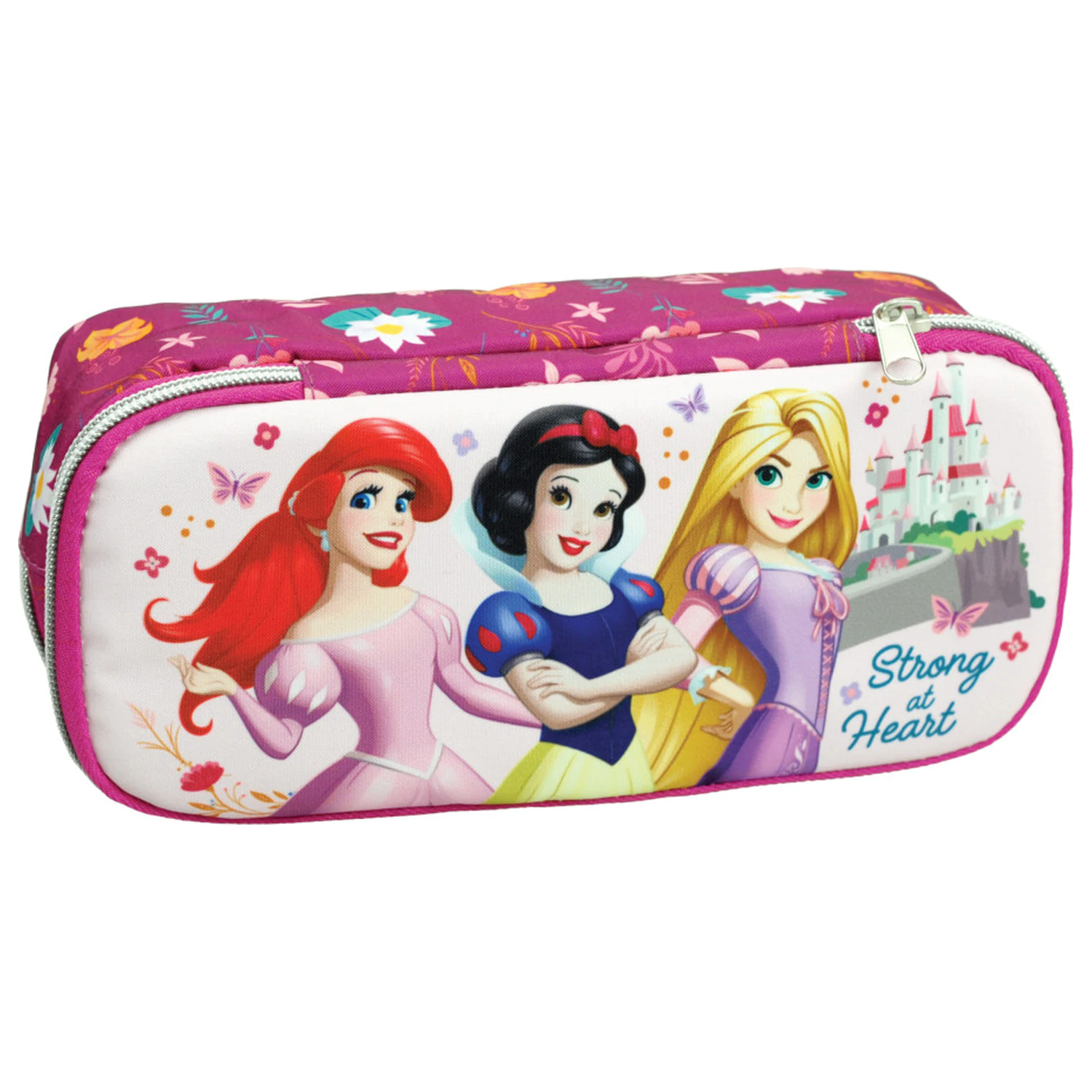 Disney Princesses Strong penál se 2 přihrádkami 26 cm fotografii produktu