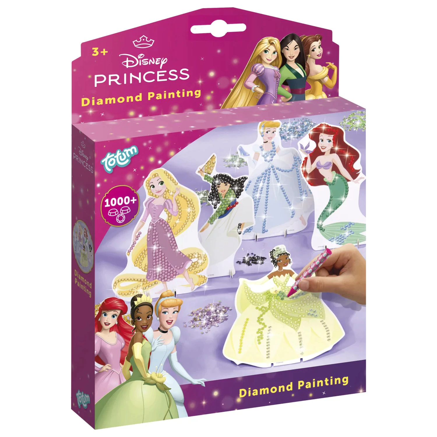 Disney Princess Totum Diamond Painting Sada 5 kusů fotografii produktu