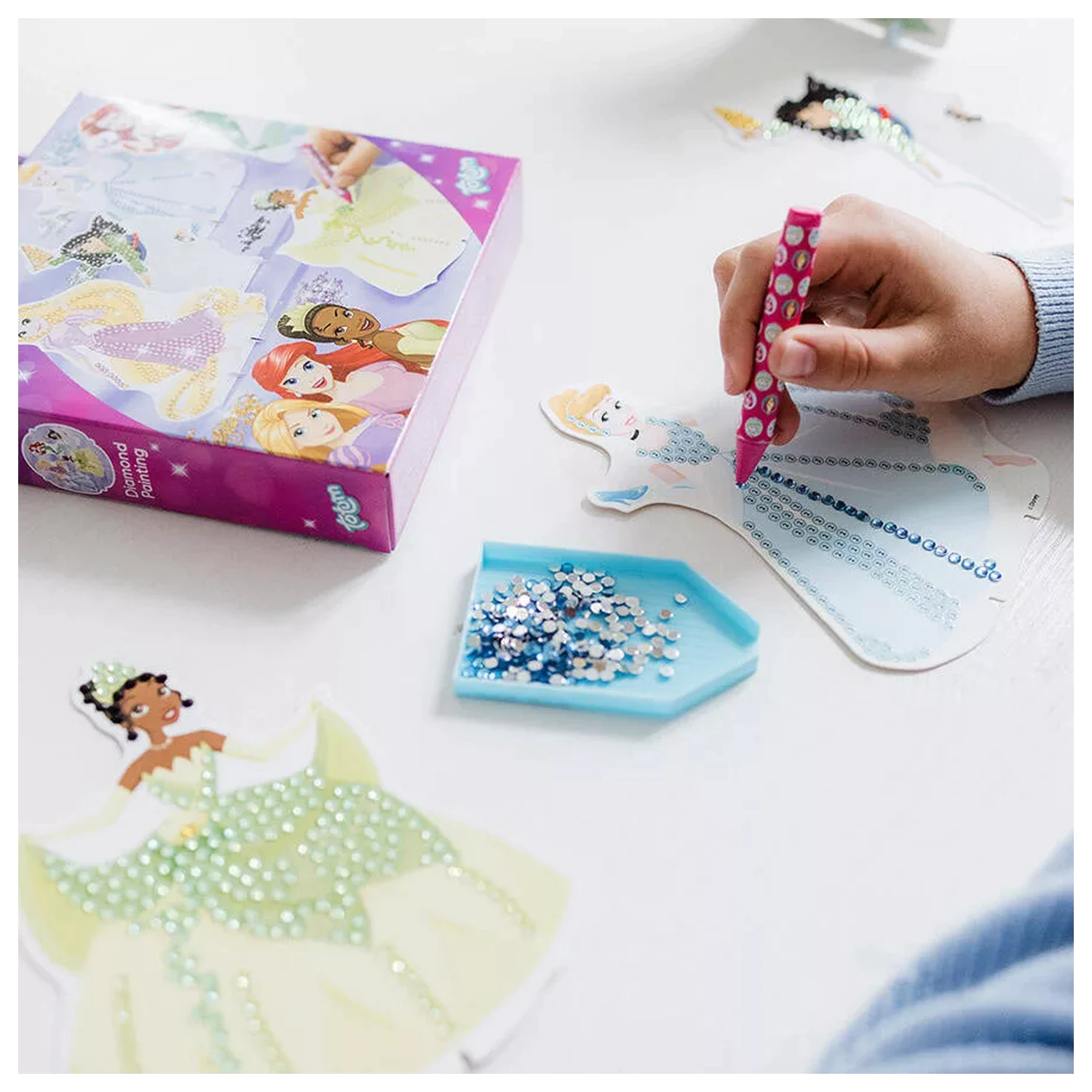 Disney Princess Totum Diamond Painting Sada 5 kusů fotografii produktu