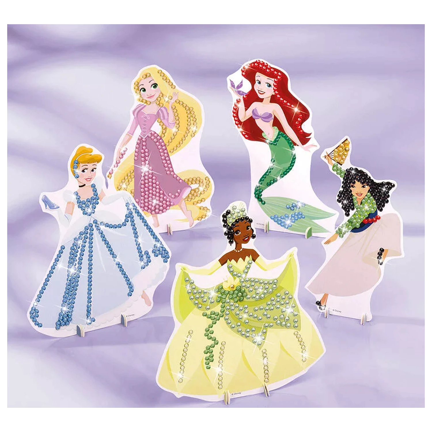 Disney Princess Totum Diamond Painting Sada 5 kusů fotografii produktu