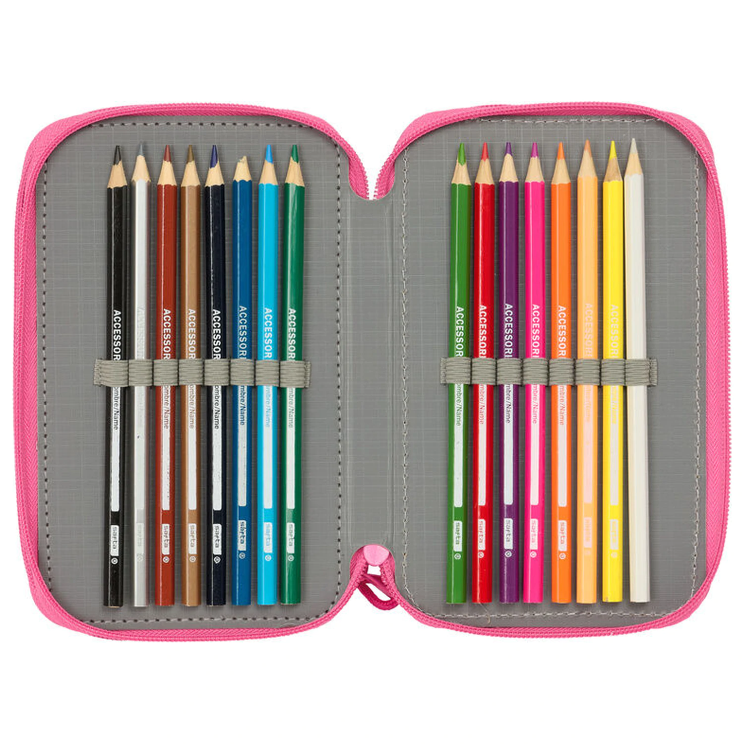 Disney Princess trojitý penál 37 ks fotografii produktu