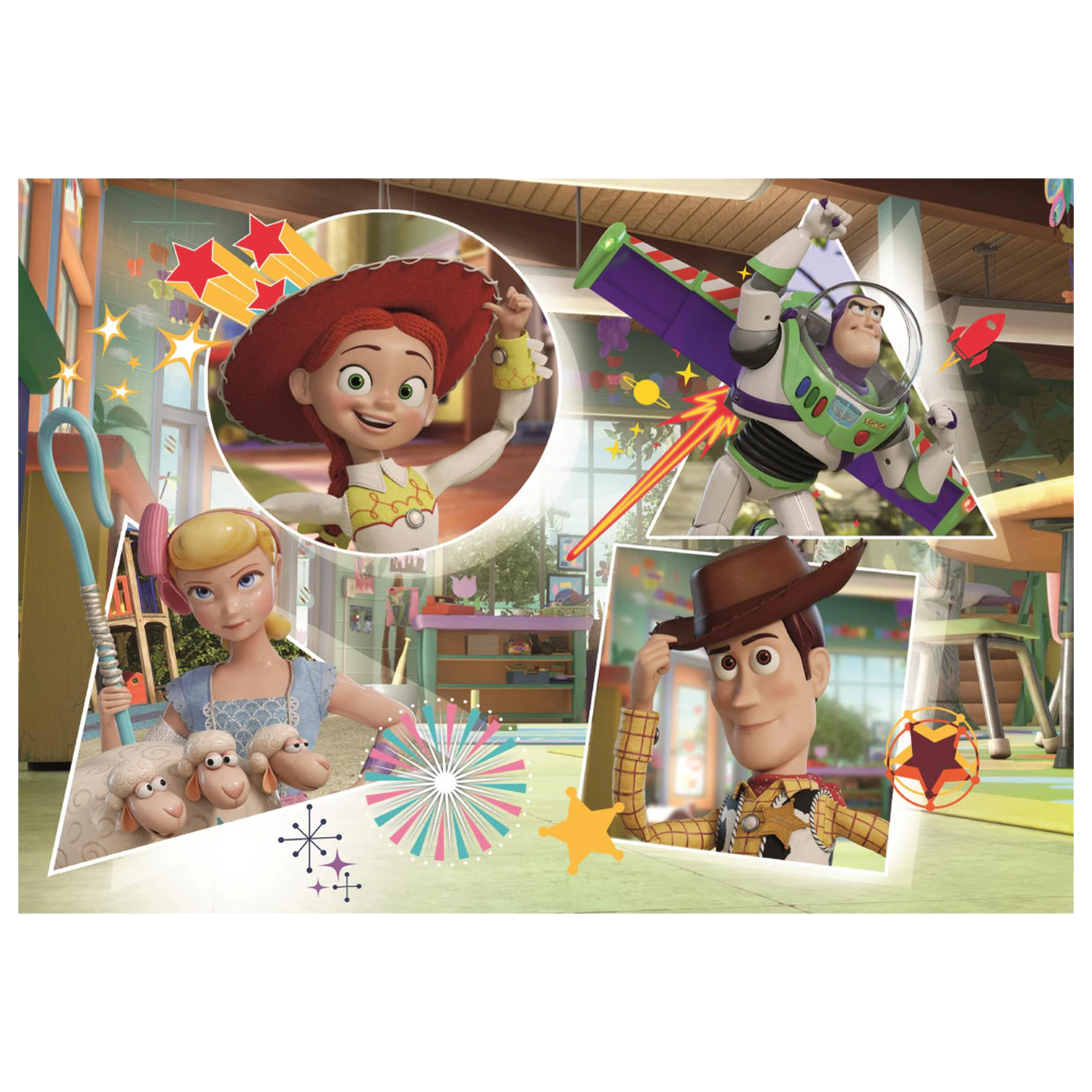 Disney Toy Story Crew 104dílné puzzle fotografii produktu