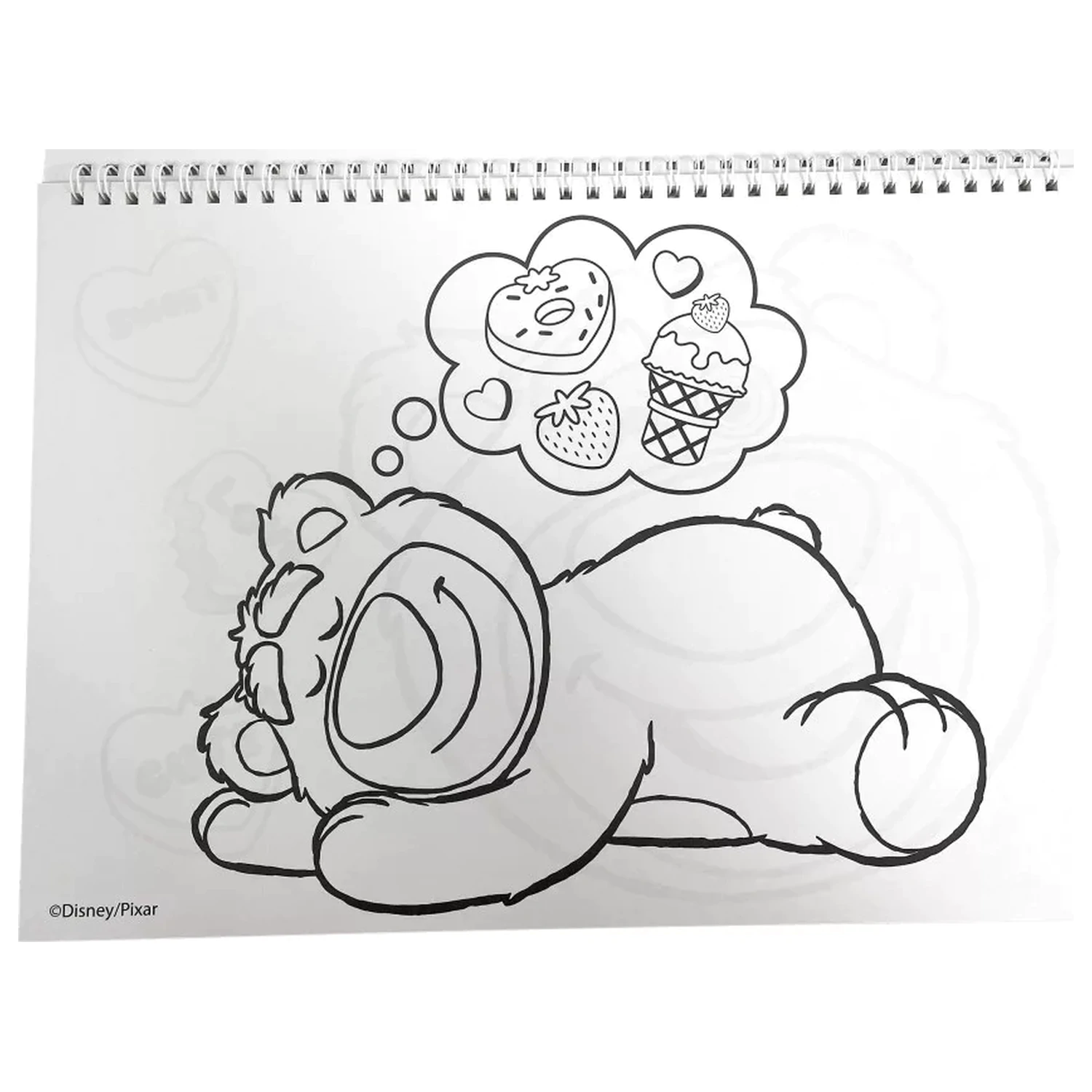 Disney Toy Story Lotso A4 Spirálový skicák 40 listů se samolepkami fotografii produktu