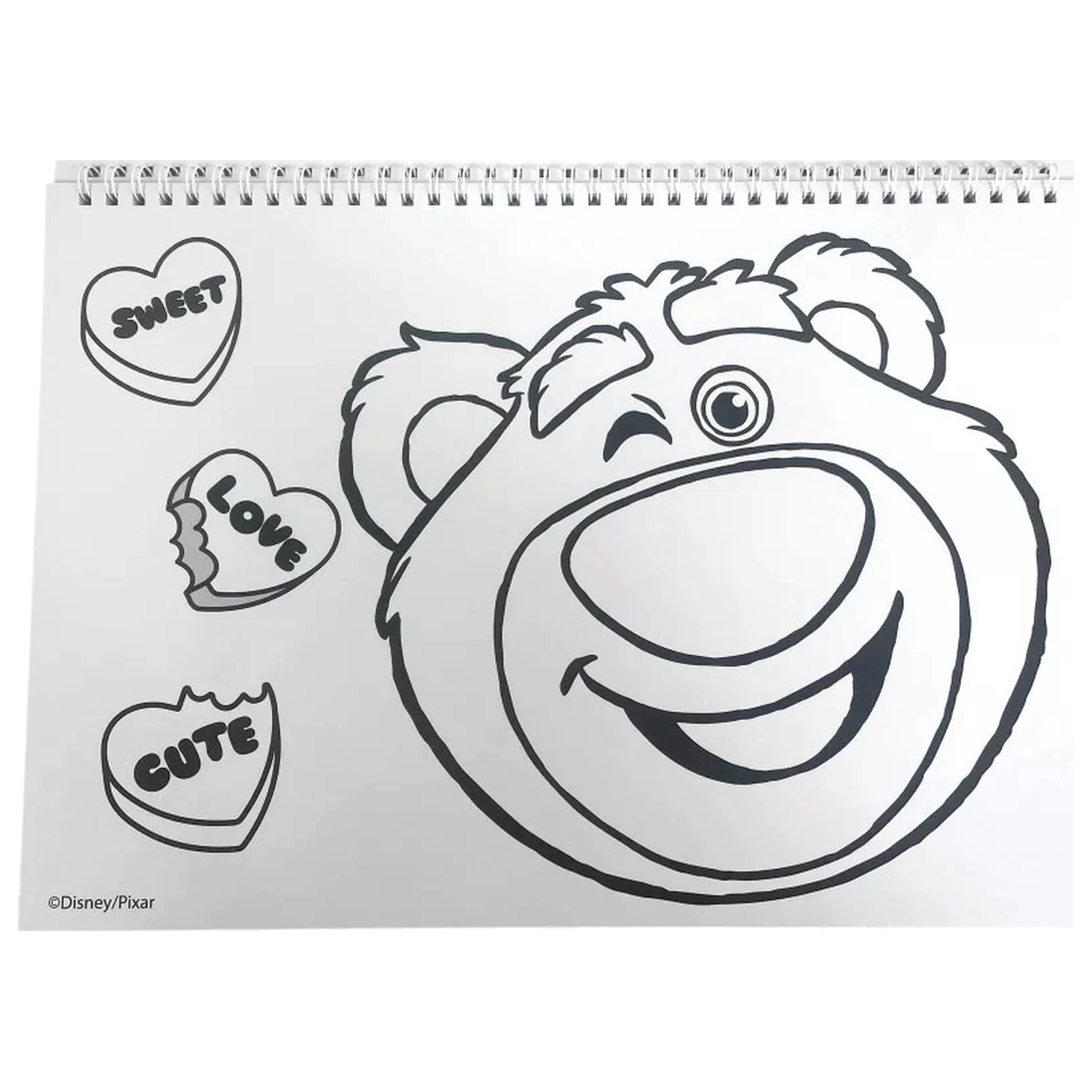 Disney Toy Story Lotso A4 Spirálový skicák 40 listů se samolepkami fotografii produktu