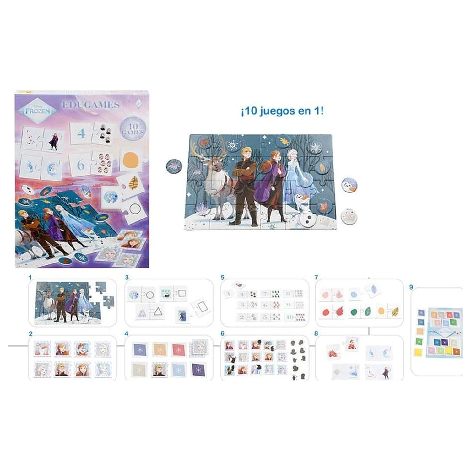Disney Frozen 10 v 1 hra fotografii produktu