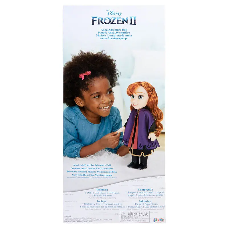 Disney Frozen 2 Anna Adventure panenka 38cm fotografii produktu