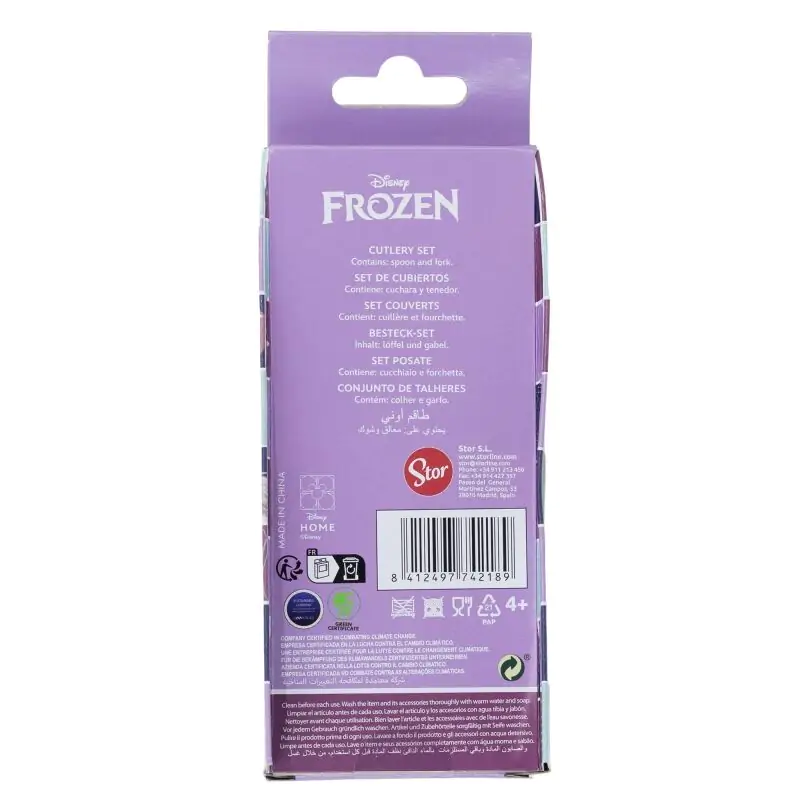 Disney Frozen Set 2 kovové příbory fotografii produktu