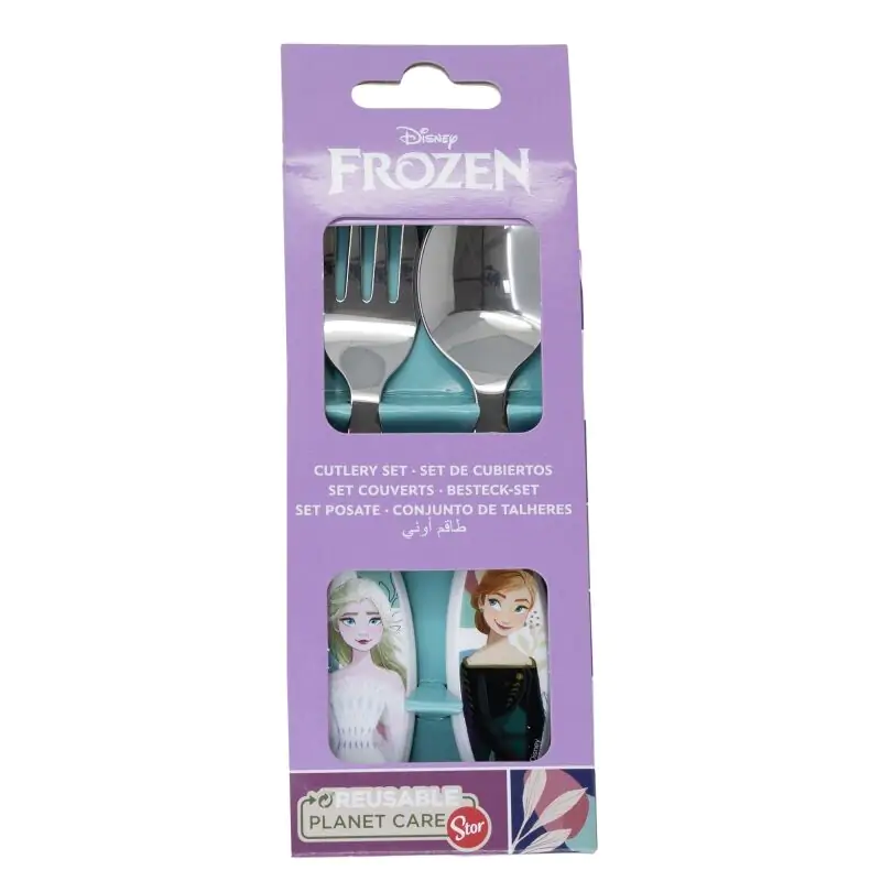 Disney Frozen Set 2 kovové příbory fotografii produktu
