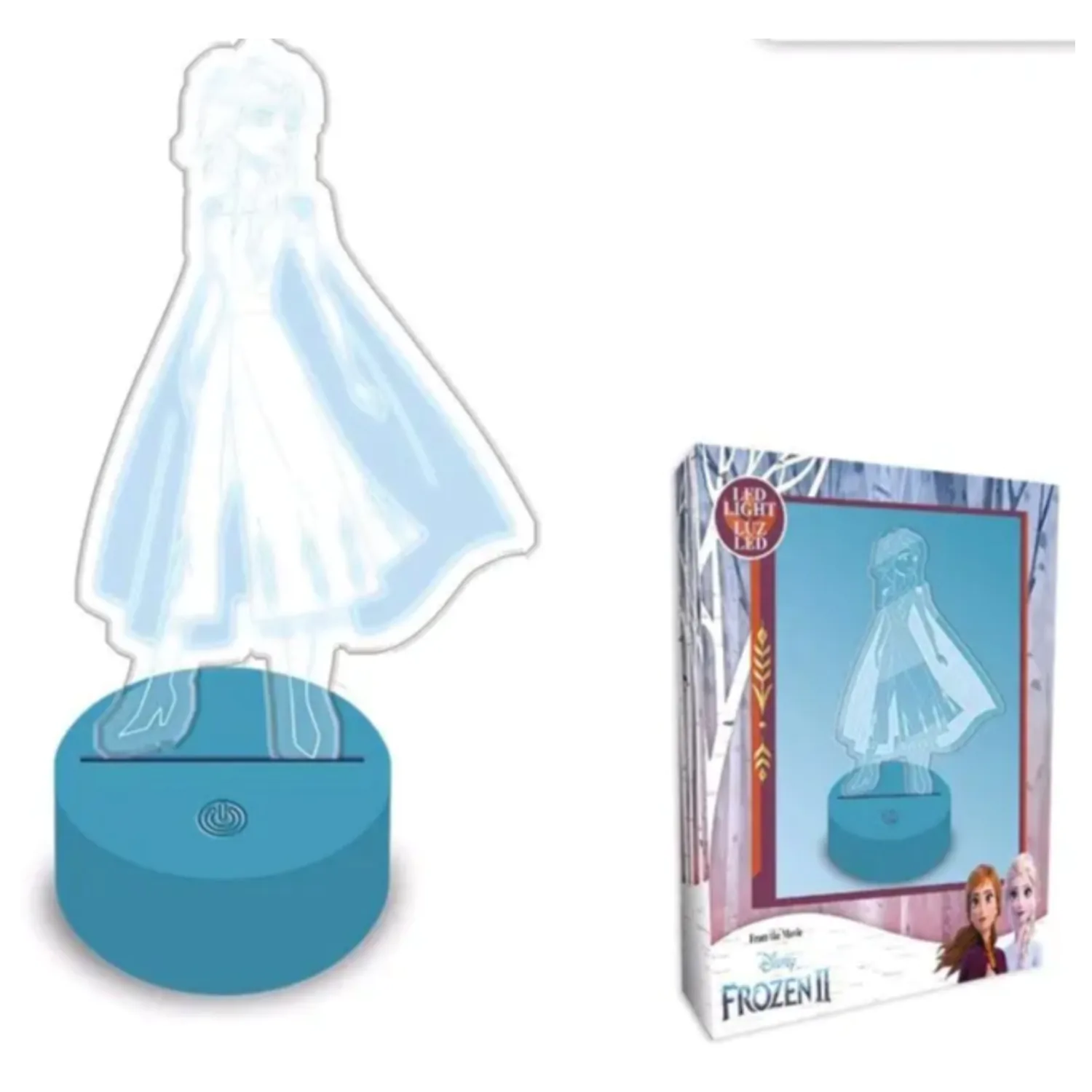 Disney Frozen 2D LED lampa fotografii produktu