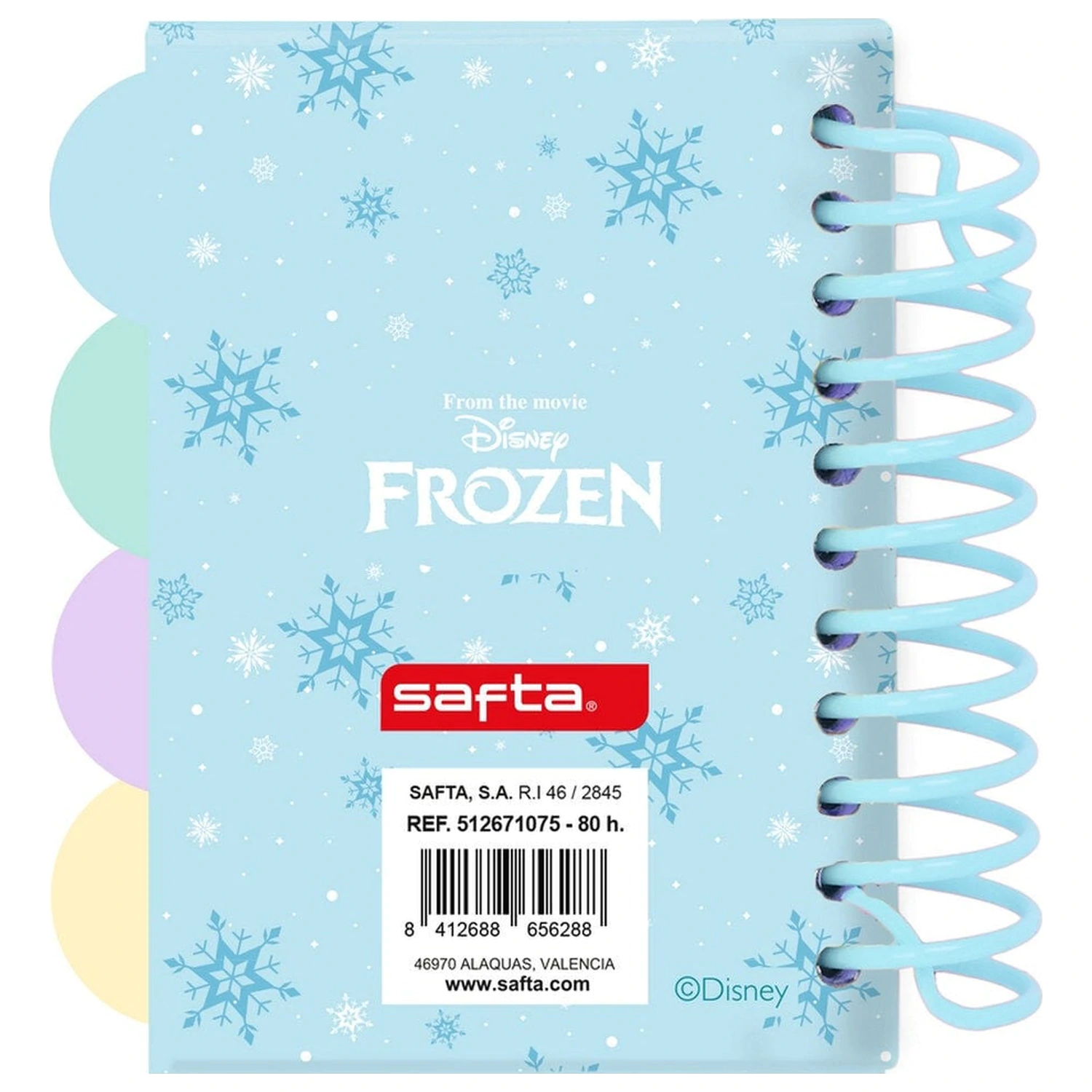 Disney Frozen A7 poznámkový blok fotografii produktu