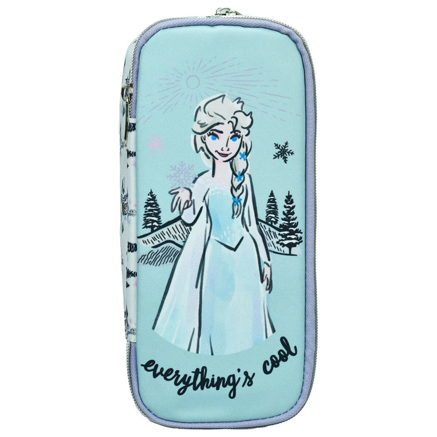 Disney Frozen Adventure Penál s 2 přihrádkami 26 cm fotografii produktu