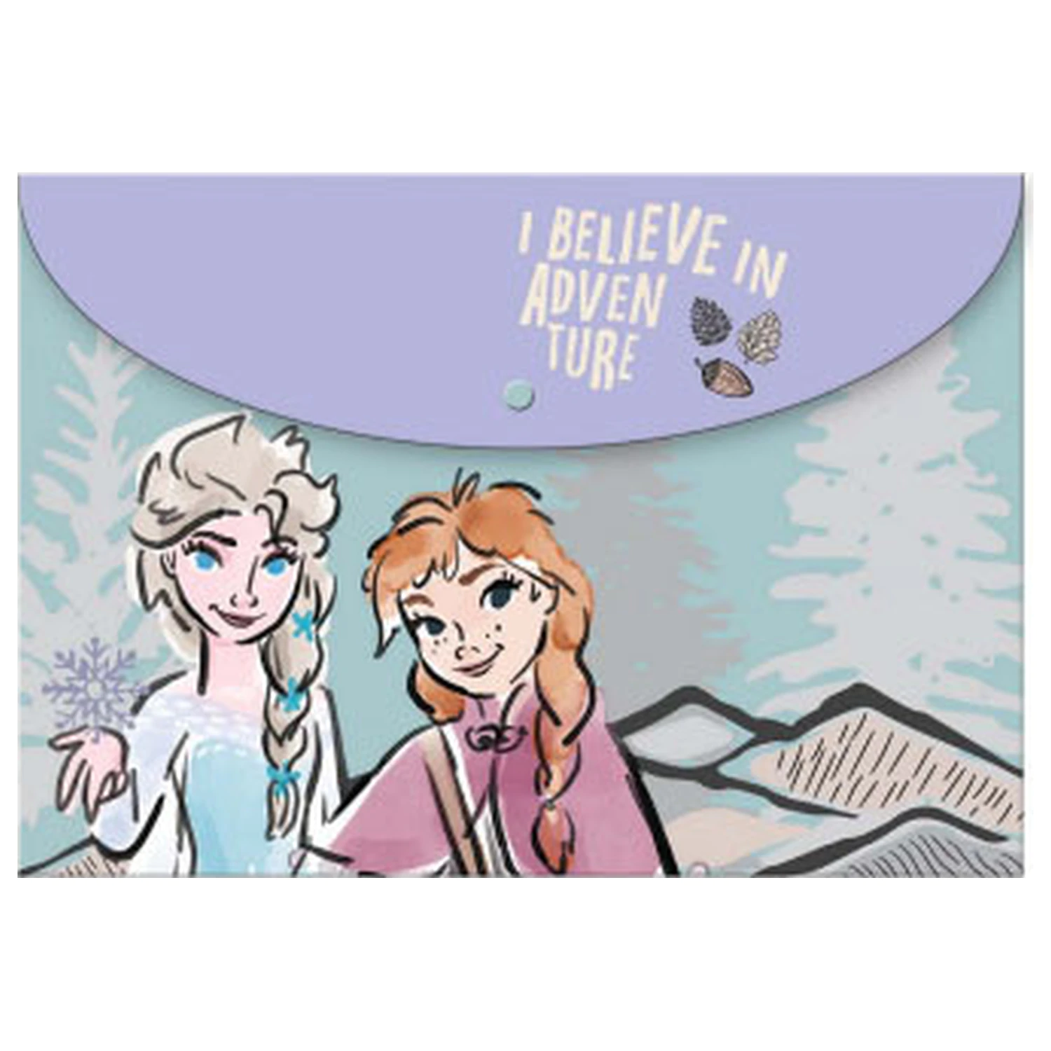 Disney Frozen Adventure A/4 Pouch na dokumenty fotografii produktu