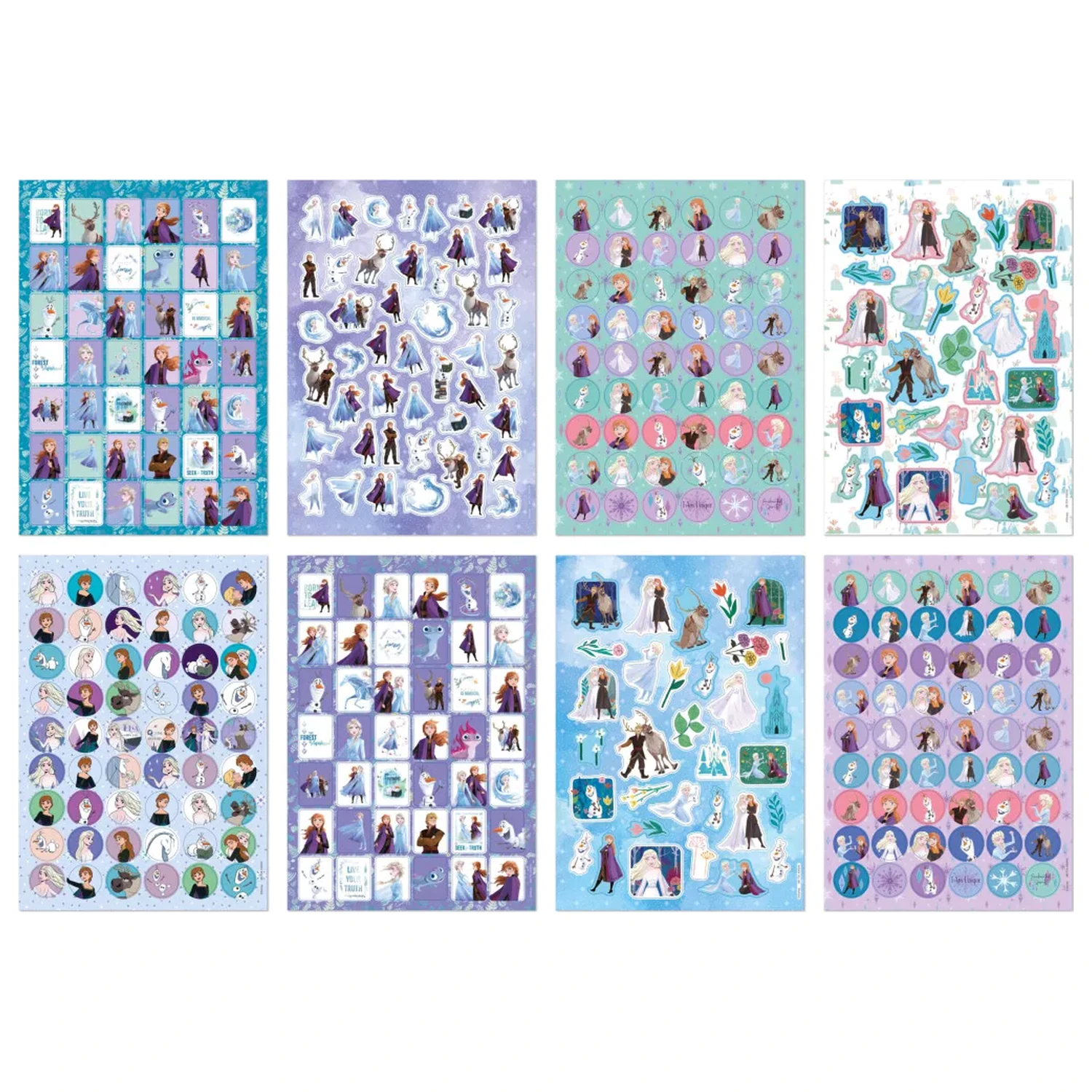 Disney Frozen Adventure Třpytivé album se samolepkami, 8 listů fotografii produktu
