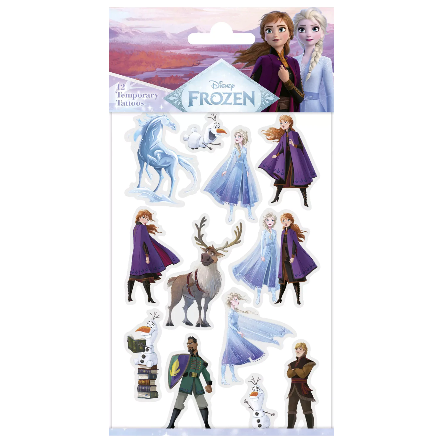 Disney Frozen Adventure Tattoo 12dílná sada fotografii produktu