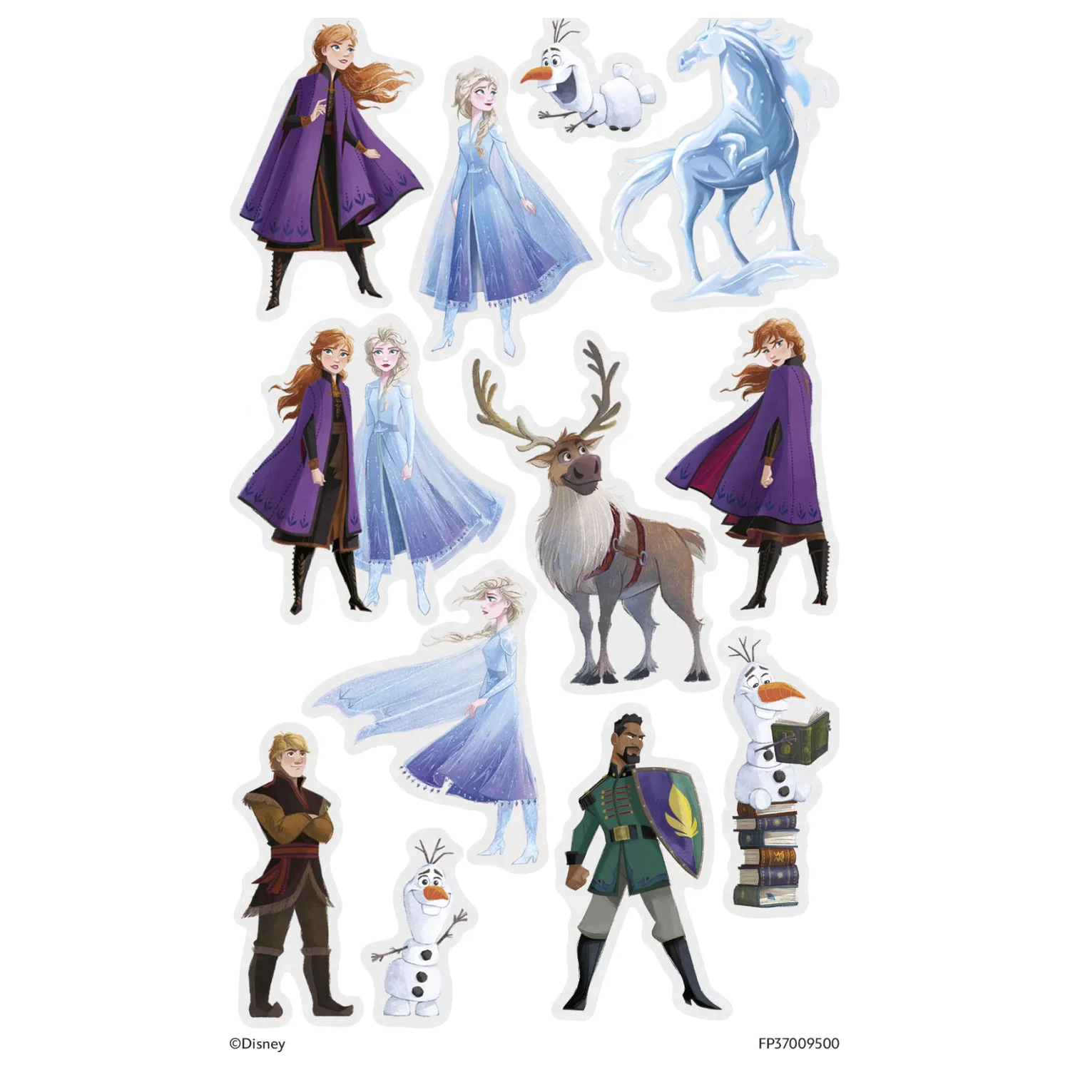 Disney Frozen Adventure Tattoo 12dílná sada fotografii produktu