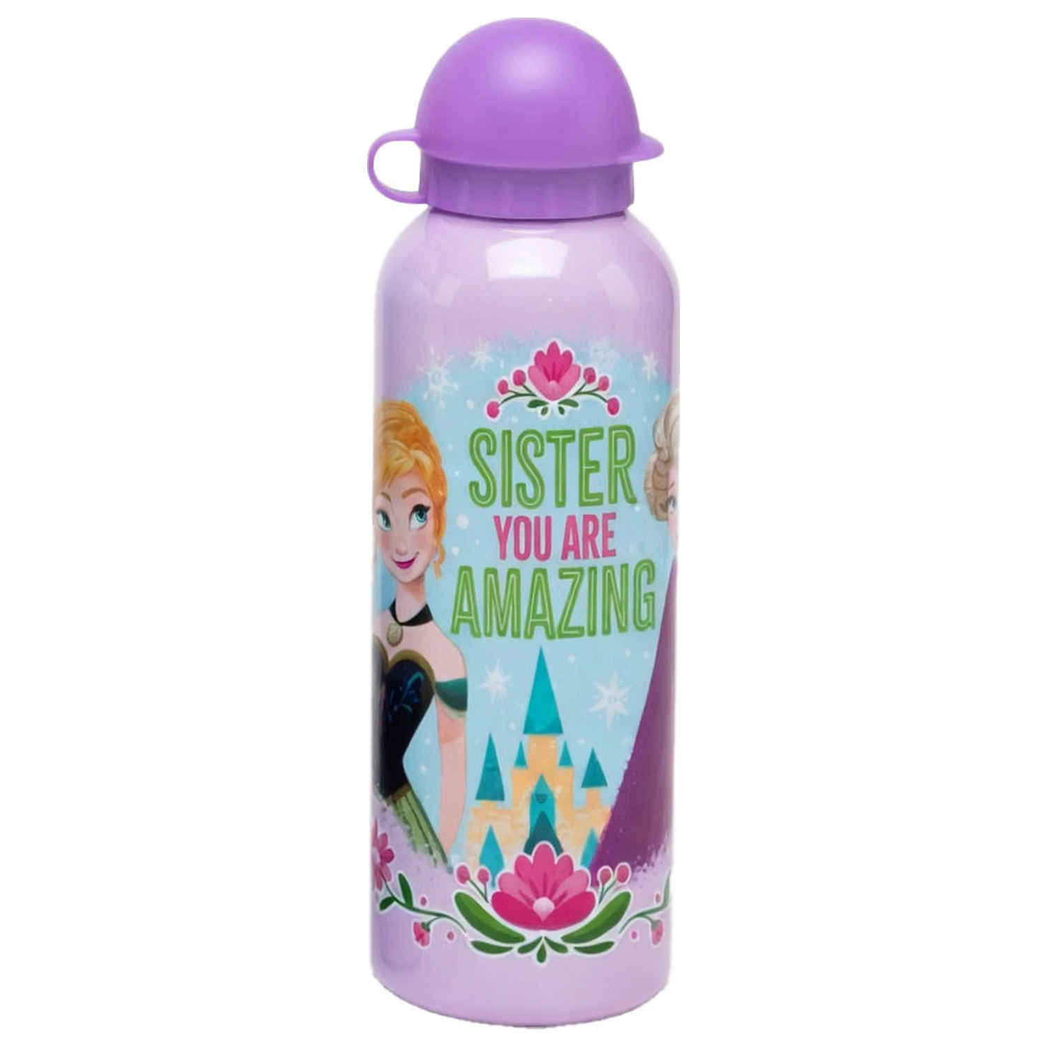 Disney Frozen Amazing Sister hliníková láhev na vodu 500 ml fotografii produktu