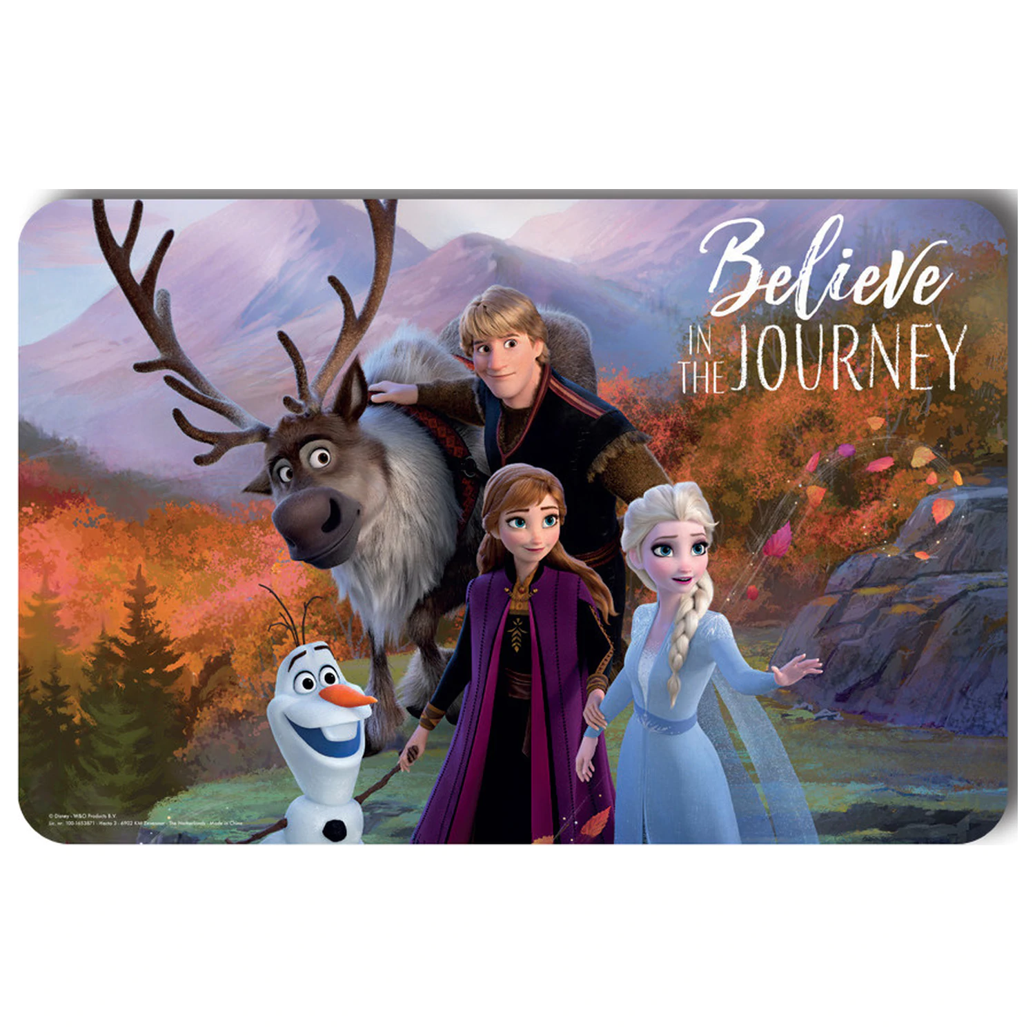 Disney Frozen Believe in the Journey prostírání 43x28 cm fotografii produktu