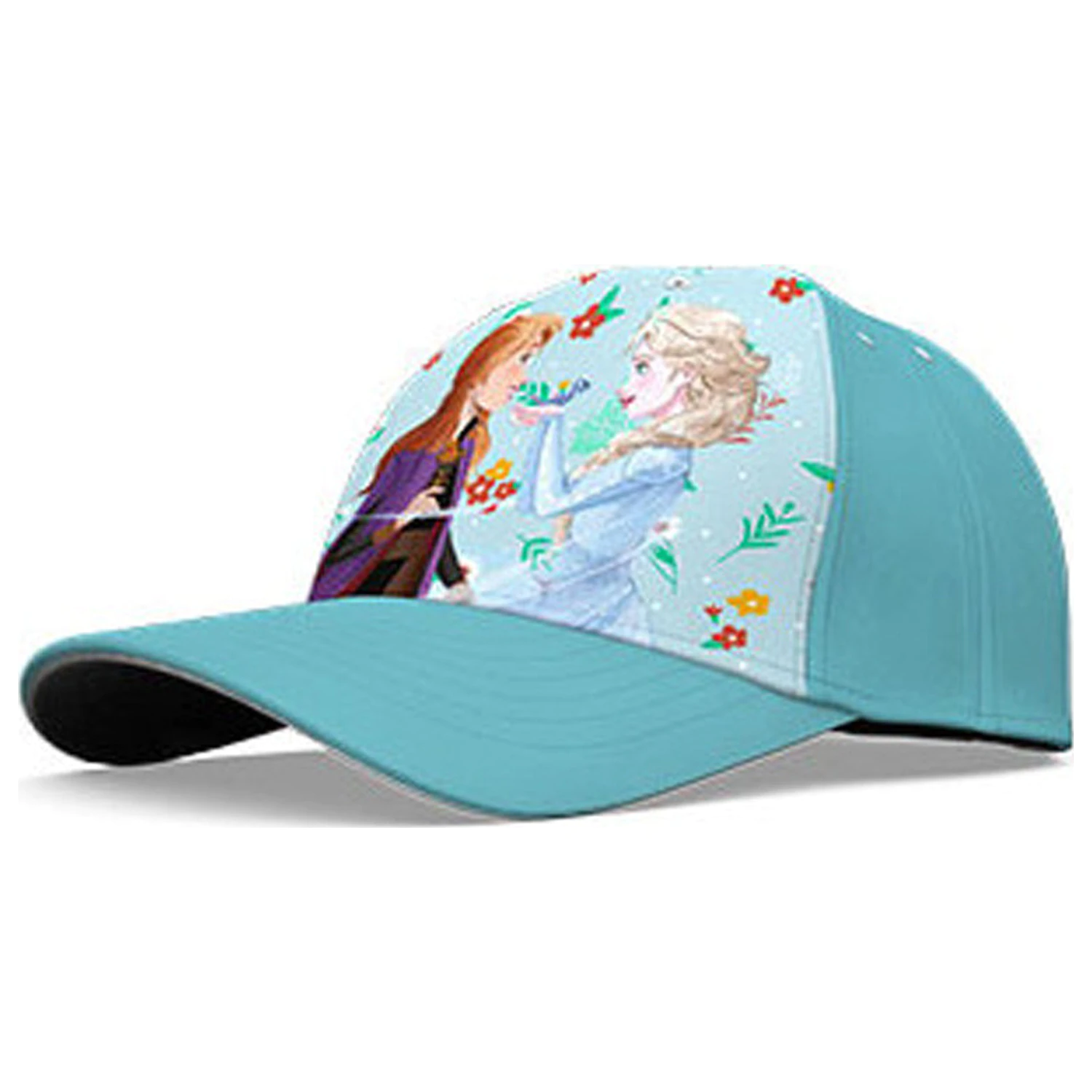 Disney Frozen Blue Flowers dětská baseballová čepice 52 cm fotografii produktu