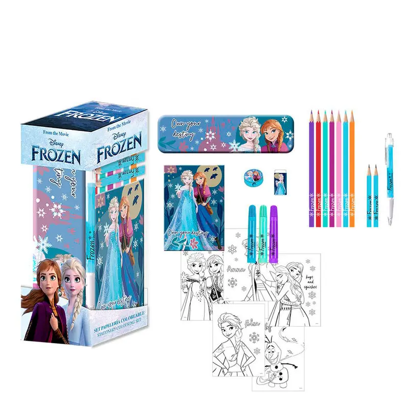 Disney Frozen Omalovánkový papírenský set fotografii produktu