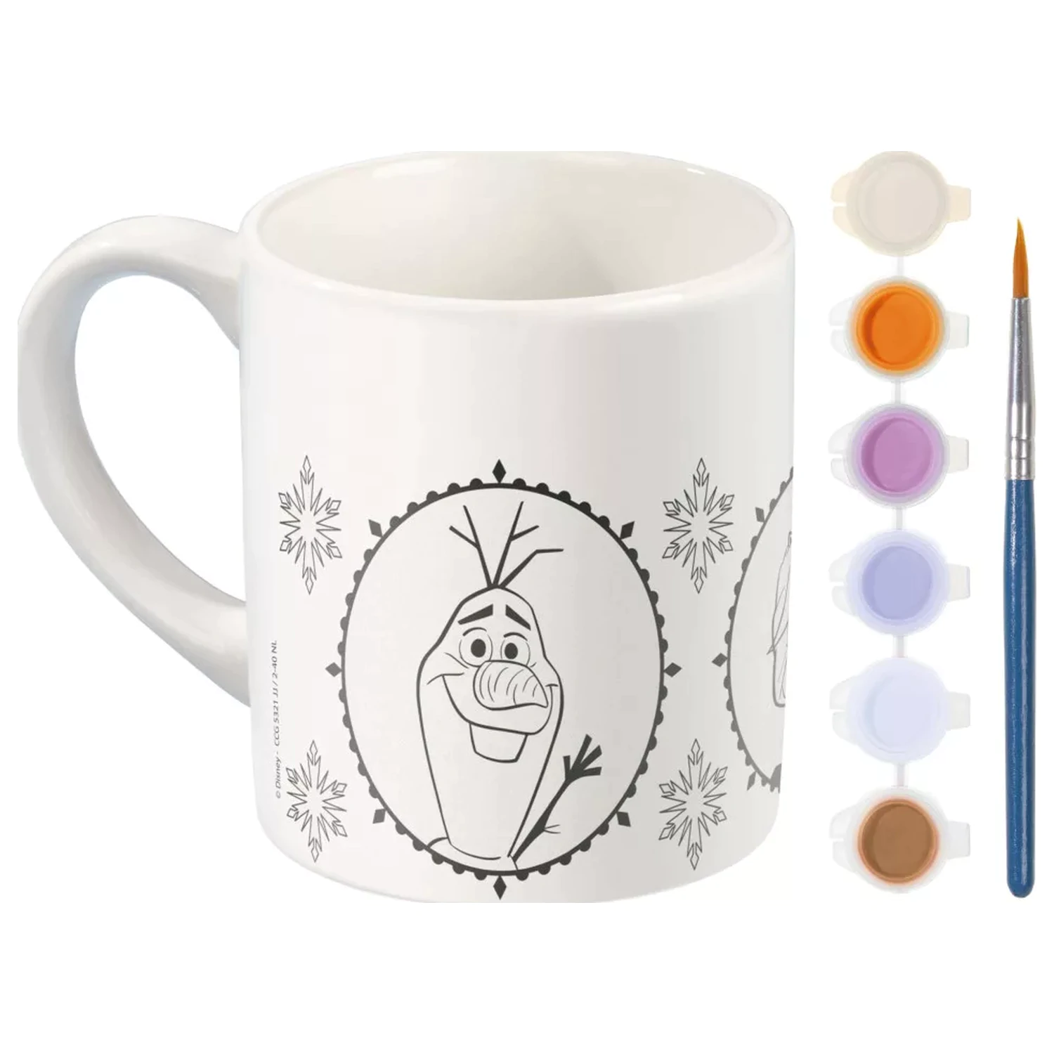 Disney Frozen Destiny malovatelný porcelánový hrnek 235 ml fotografii produktu